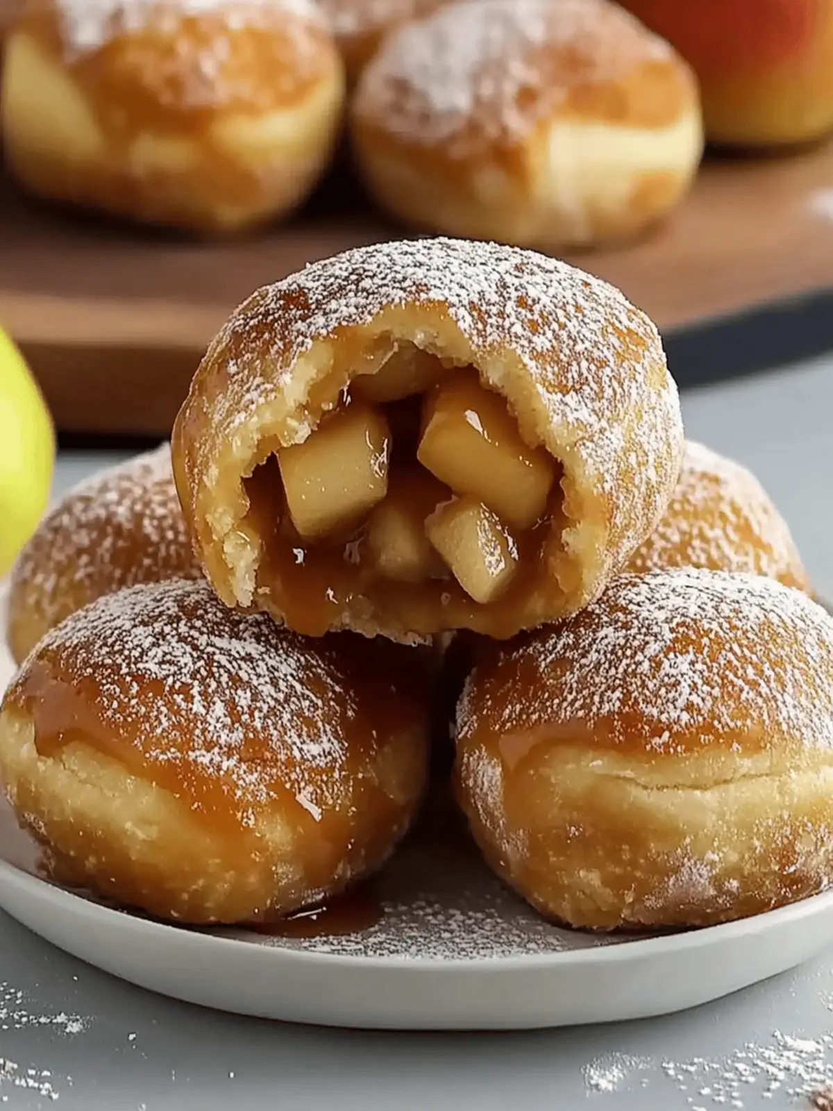 Caramel Apple Pie Bombs