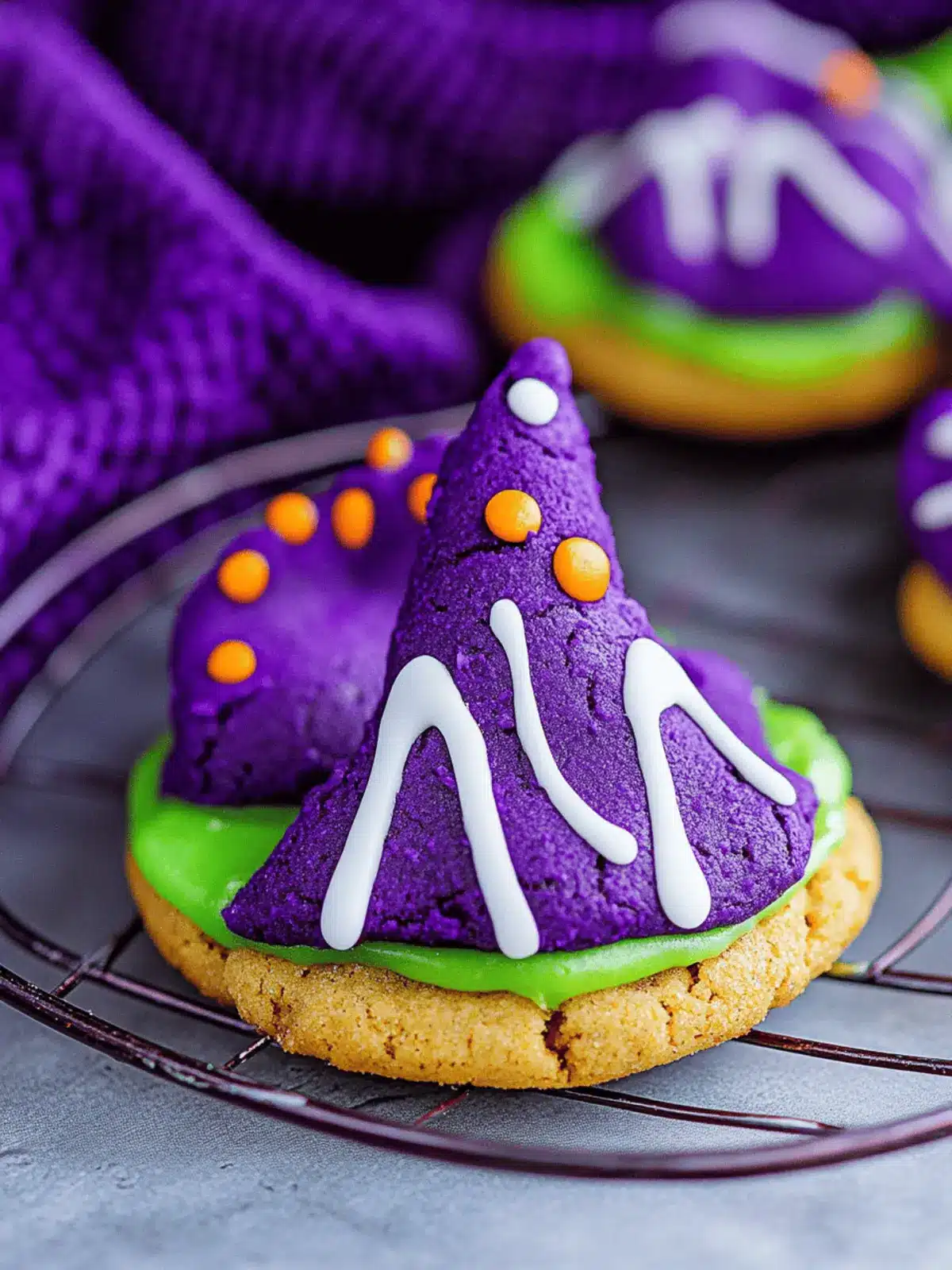 Easy Witch Hat Cookies