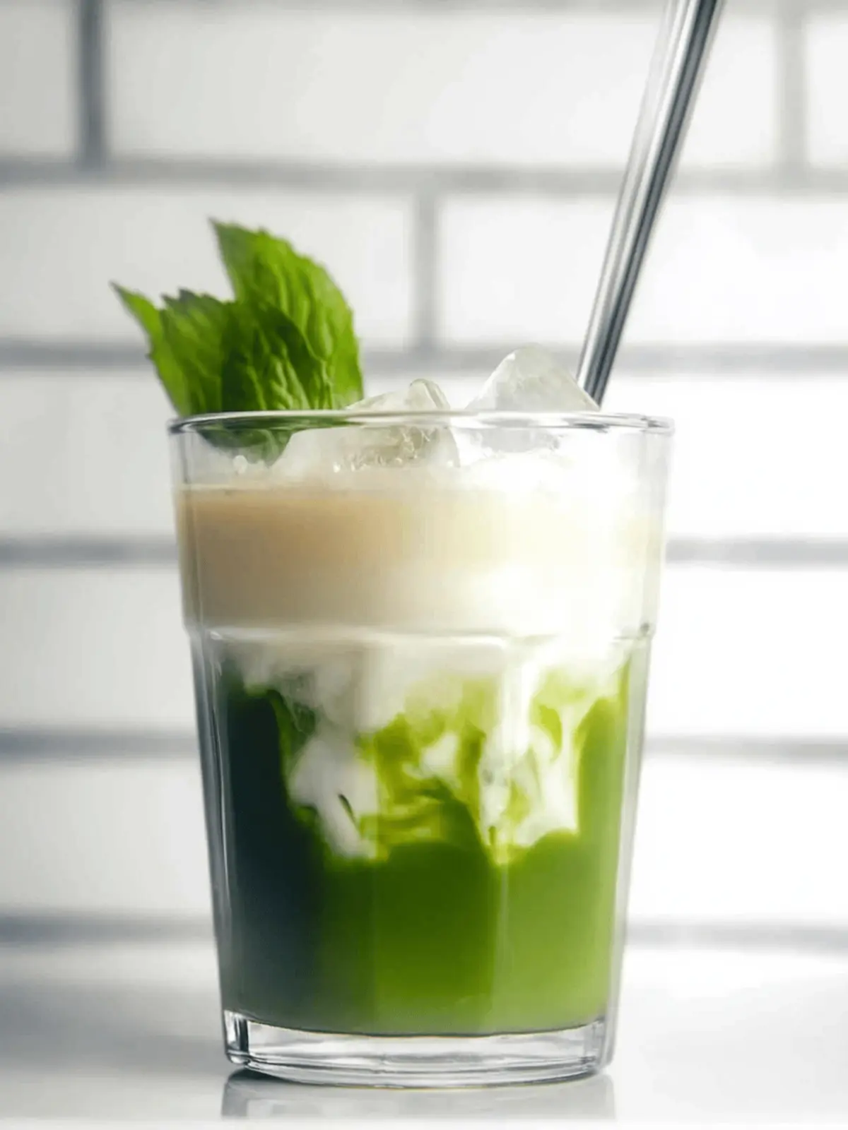 Iced Matcha Lattes