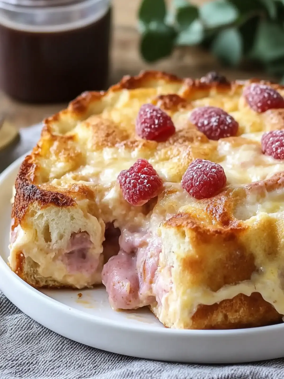 Monte Cristo Breakfast Casserole