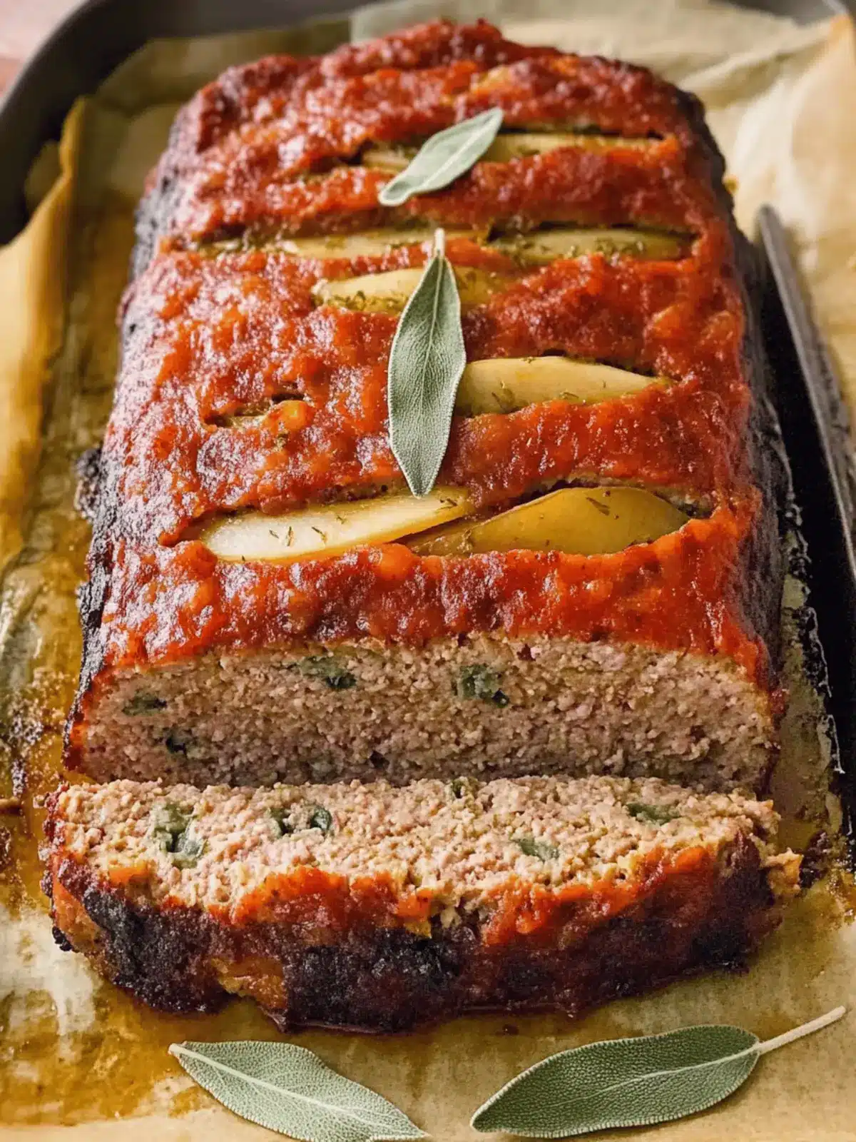Pork, Apple and Sage Meatloaf