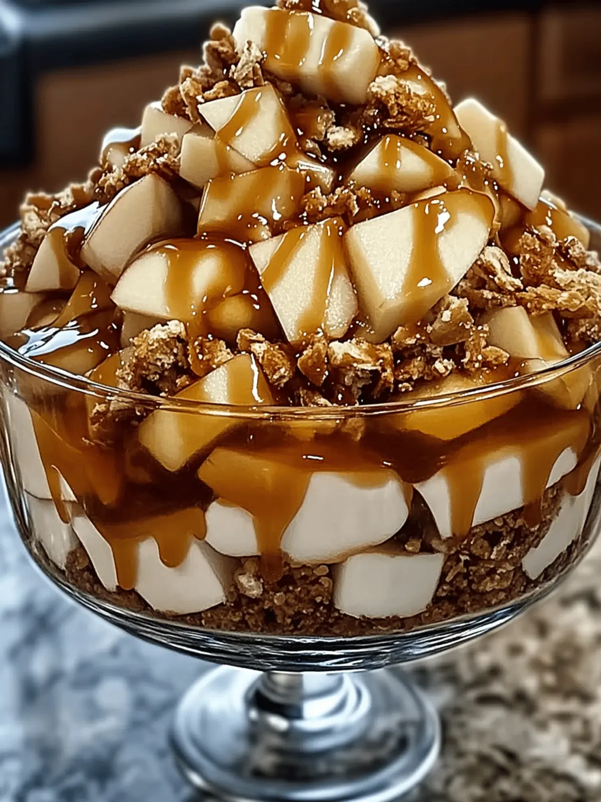 Irresistible Caramel Apple Trifle for Cozy Fall Gatherings 2 Caramel Apple Trifle