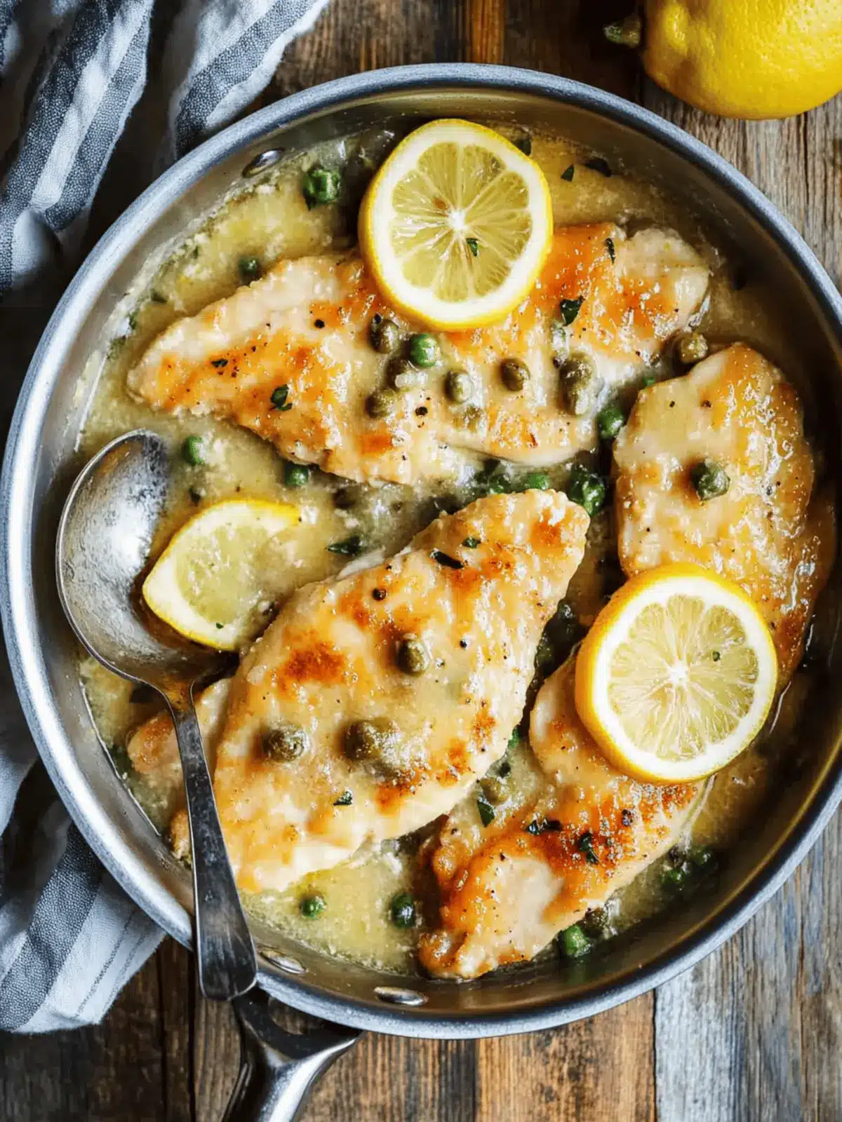 Lemon Chicken Piccata: A Zesty Twist on Your Dinner Routine 4 Lemon Chicken Piccata