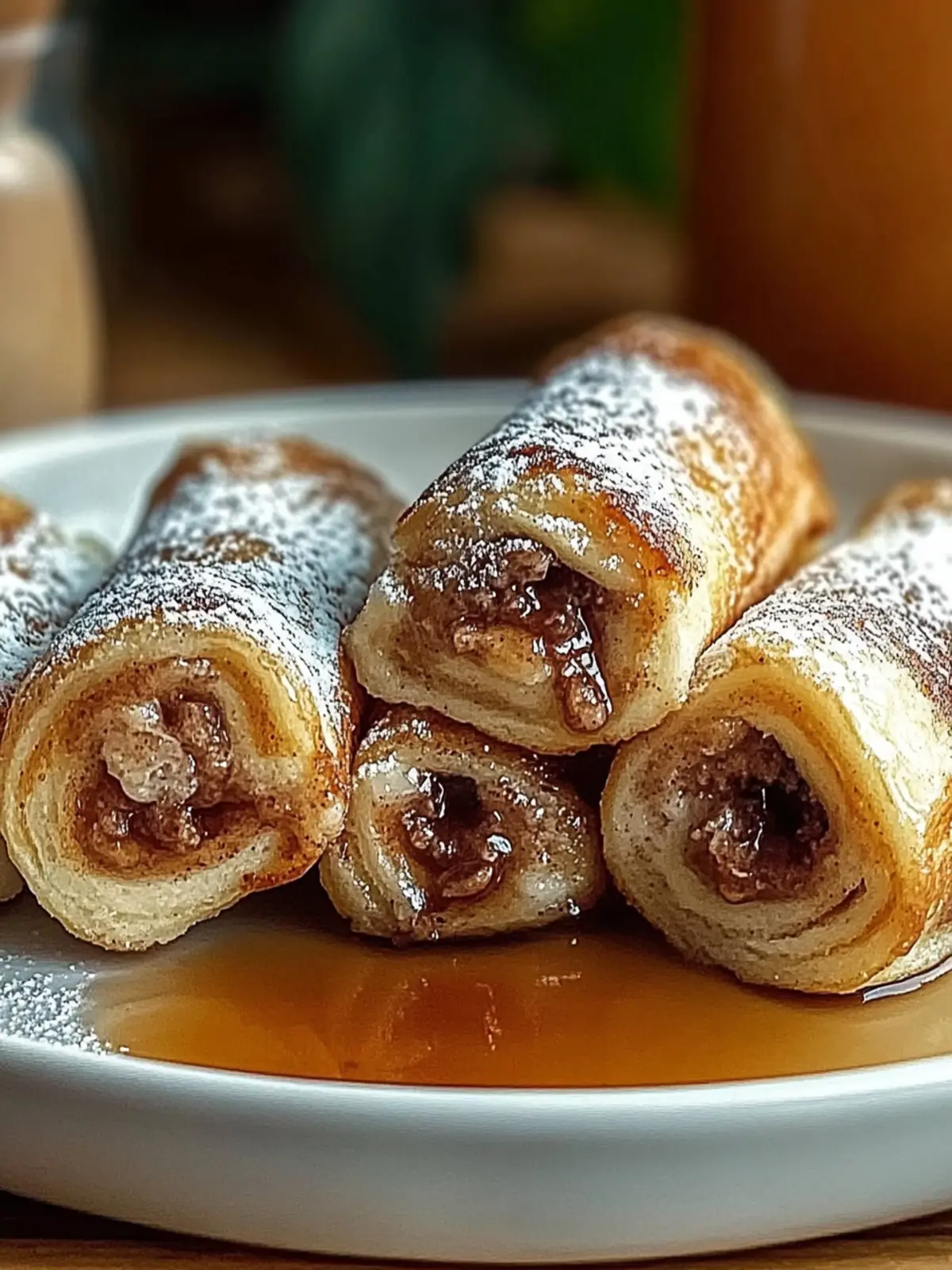 Cinnamon Roll French Toast Roll-Ups