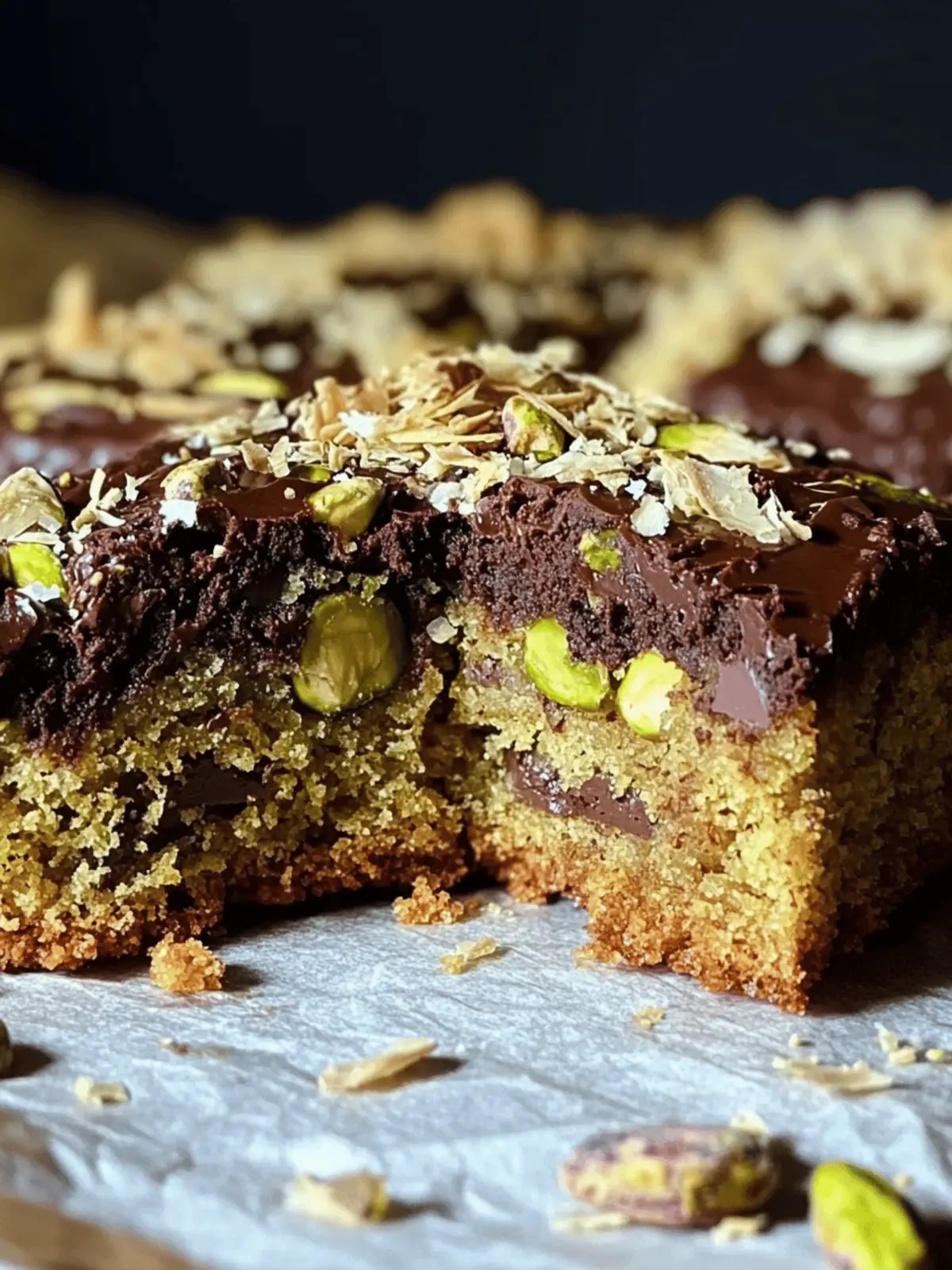 Dubai Pistachio Chocolate Chip Cookie Bars You ll Crave 3 Dubai Pistachio Chocolate Chip Cookie
