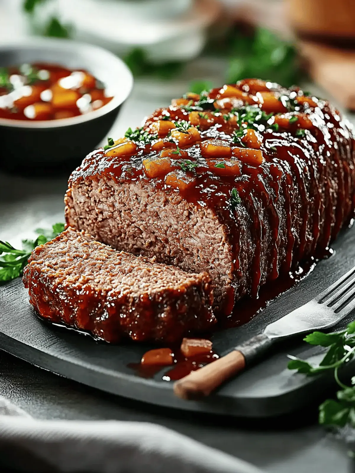 Deliciously Juicy Turkey Meatloaf with Sweet Glaze Twist 4 Juicy Turkey Meatloaf