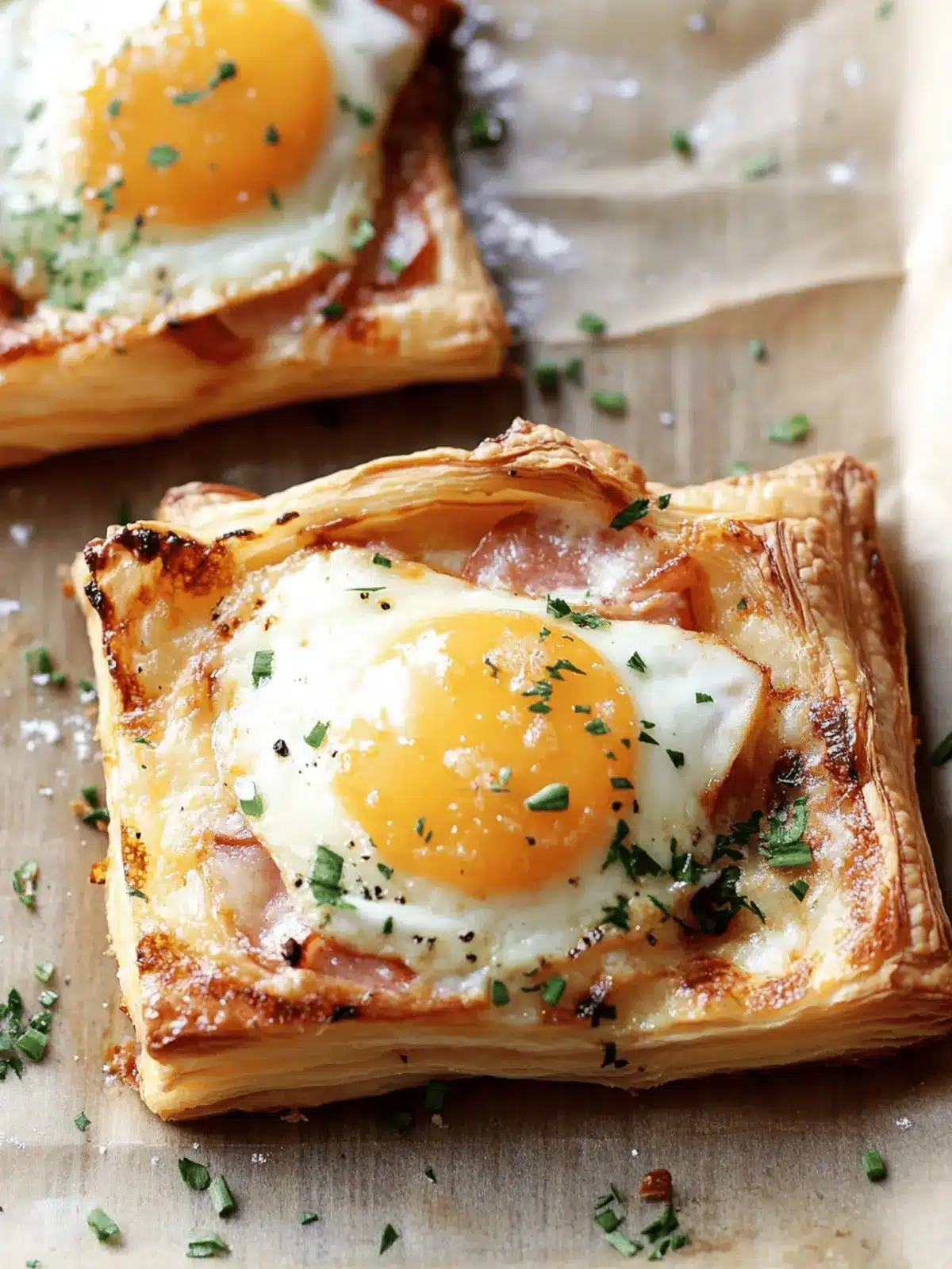 Irresistible Puff Pastry Croque Madame for a Festive Feast 3 Irresistible Puff Pastry Croque Madame for a Festive Feast