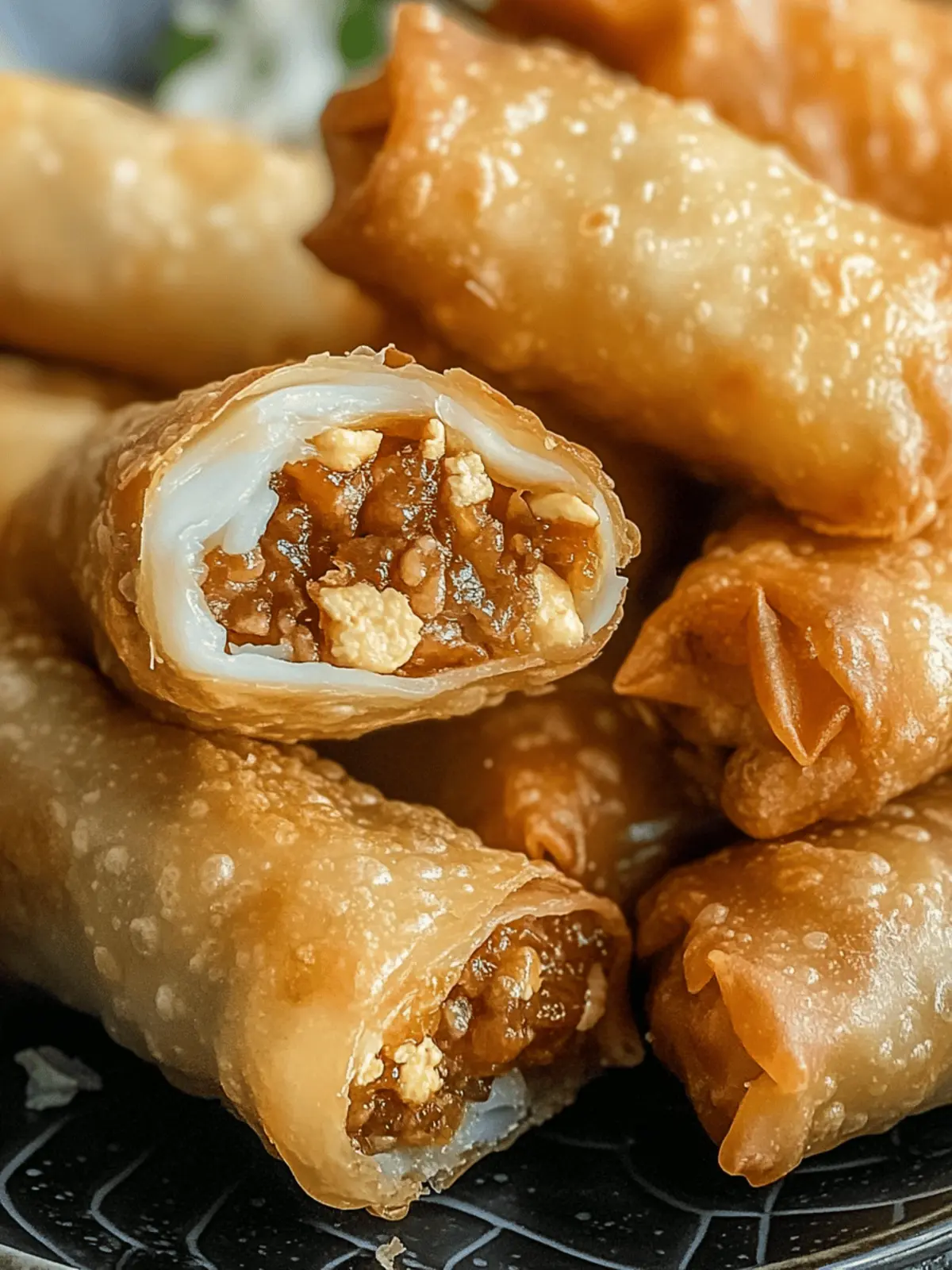Golden Brown Egg Rolls
