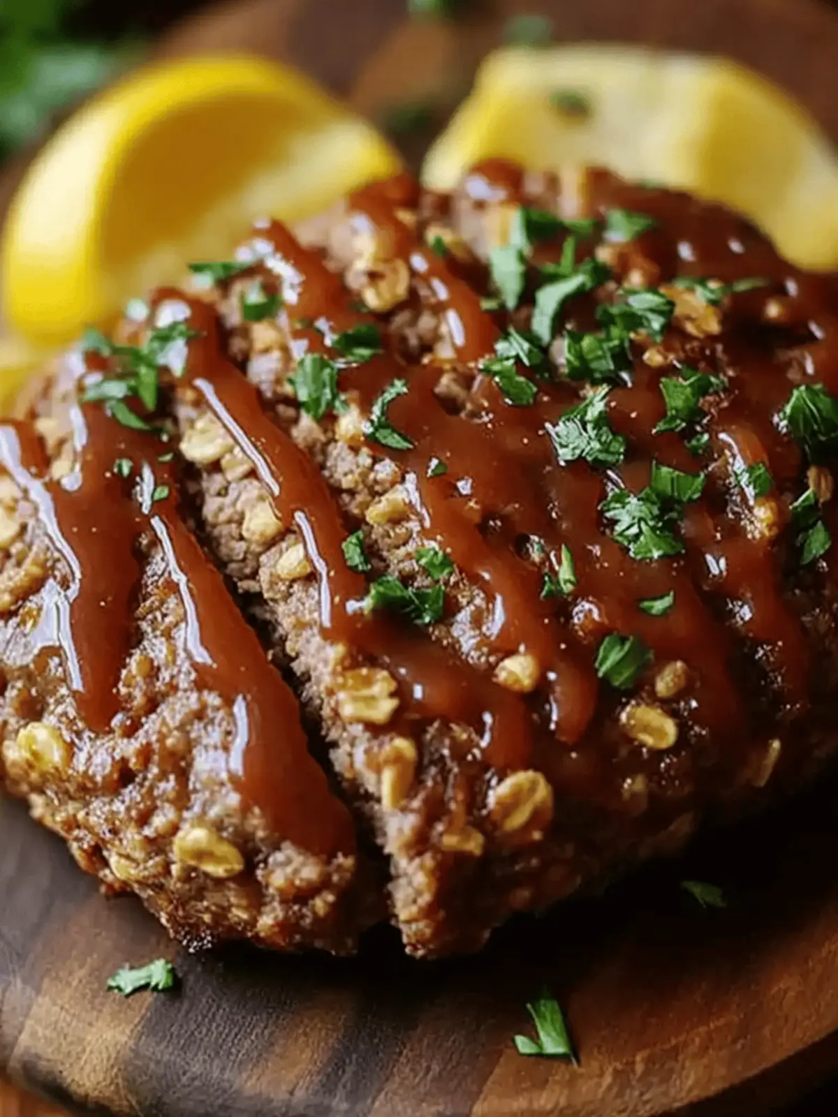 Comforting Meatloaf With Oatmeal for a Cozy Family Dinner 4 Meatloaf With Oatmeal