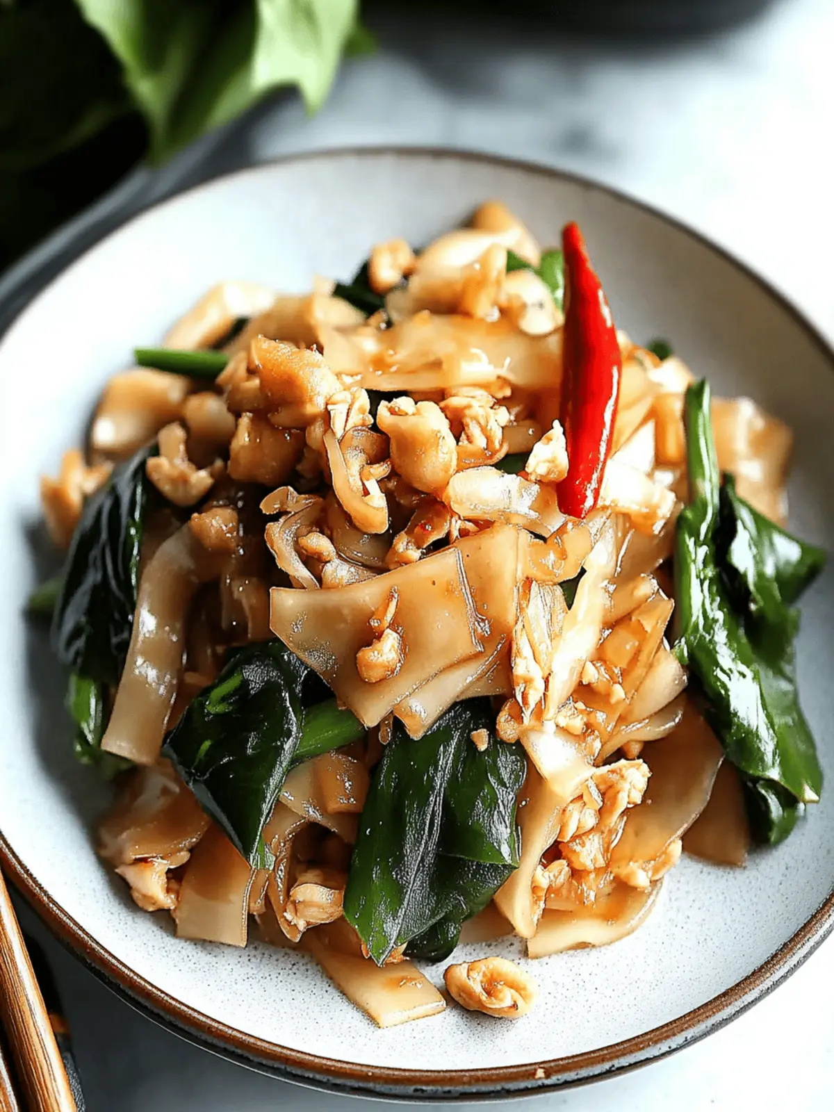 Delicious Pad See Ew: Your Easy Guide to Thai Comfort Food 2 Pad See Ew