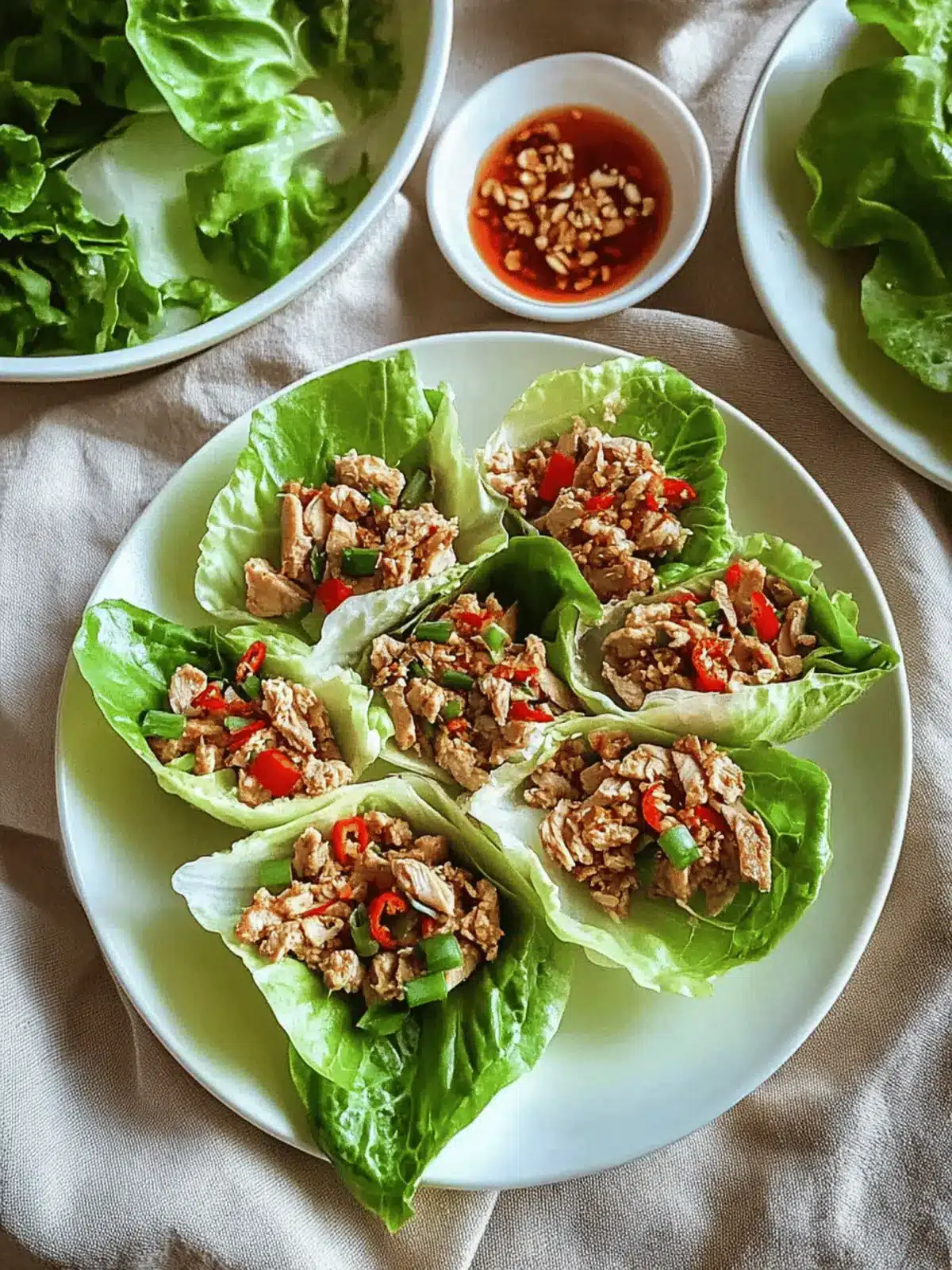 Quick & Zesty Vietnamese Chicken Lettuce Wraps You ll Love 3 Vietnamese Chicken Lettuce Wraps