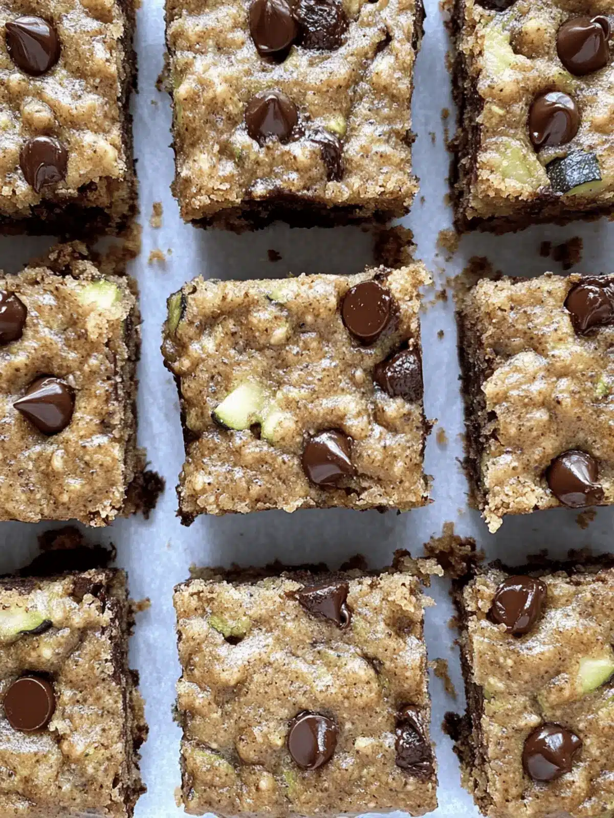 Delicious Chocolate Chip Zucchini Bread Bars for Guilt-Free Indulgence 2 Delicious Chocolate Chip Zucchini Bread Bars for Guilt-Free Indulgence