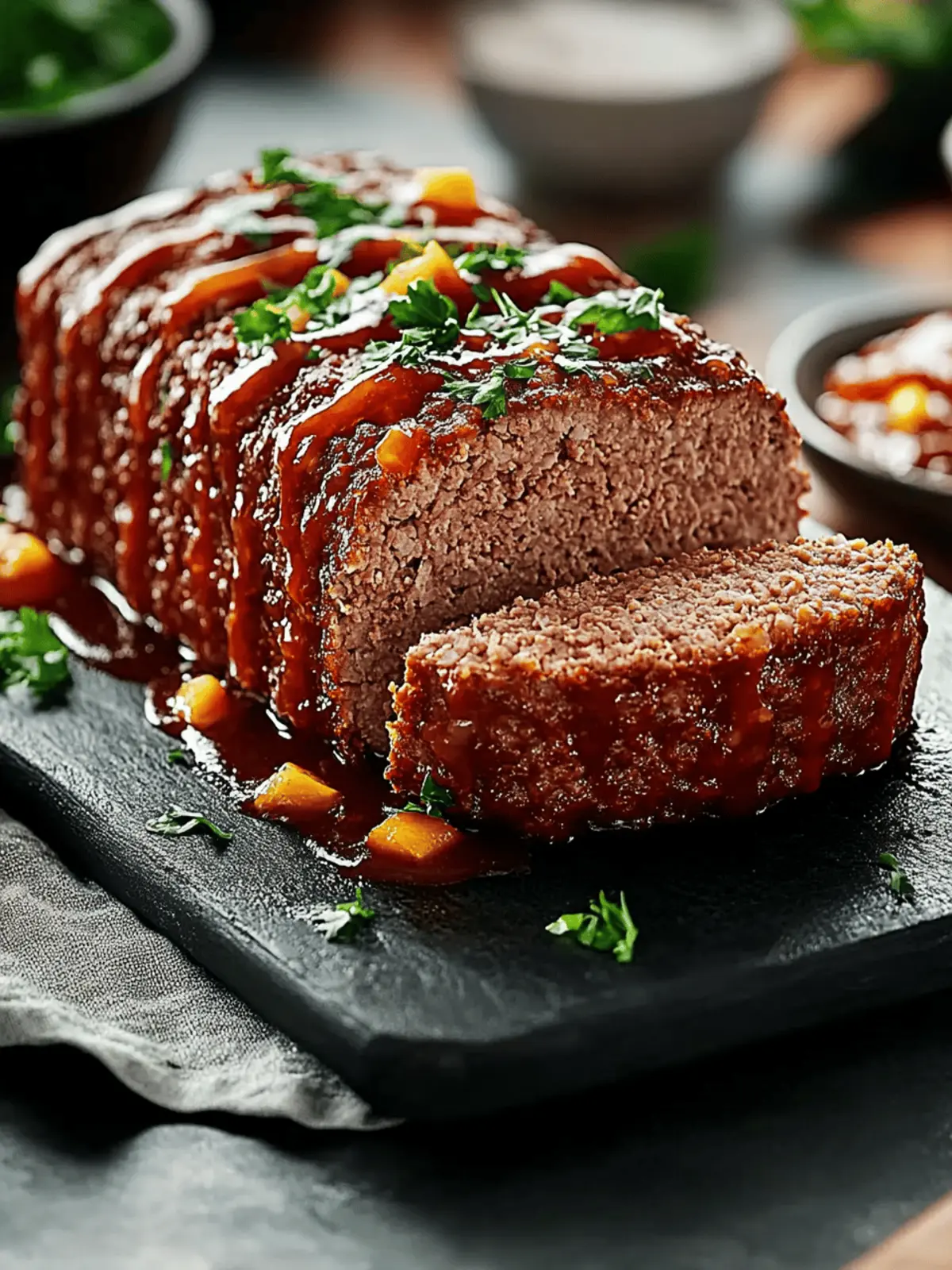 Deliciously Juicy Turkey Meatloaf with Sweet Glaze Twist 2 Juicy Turkey Meatloaf