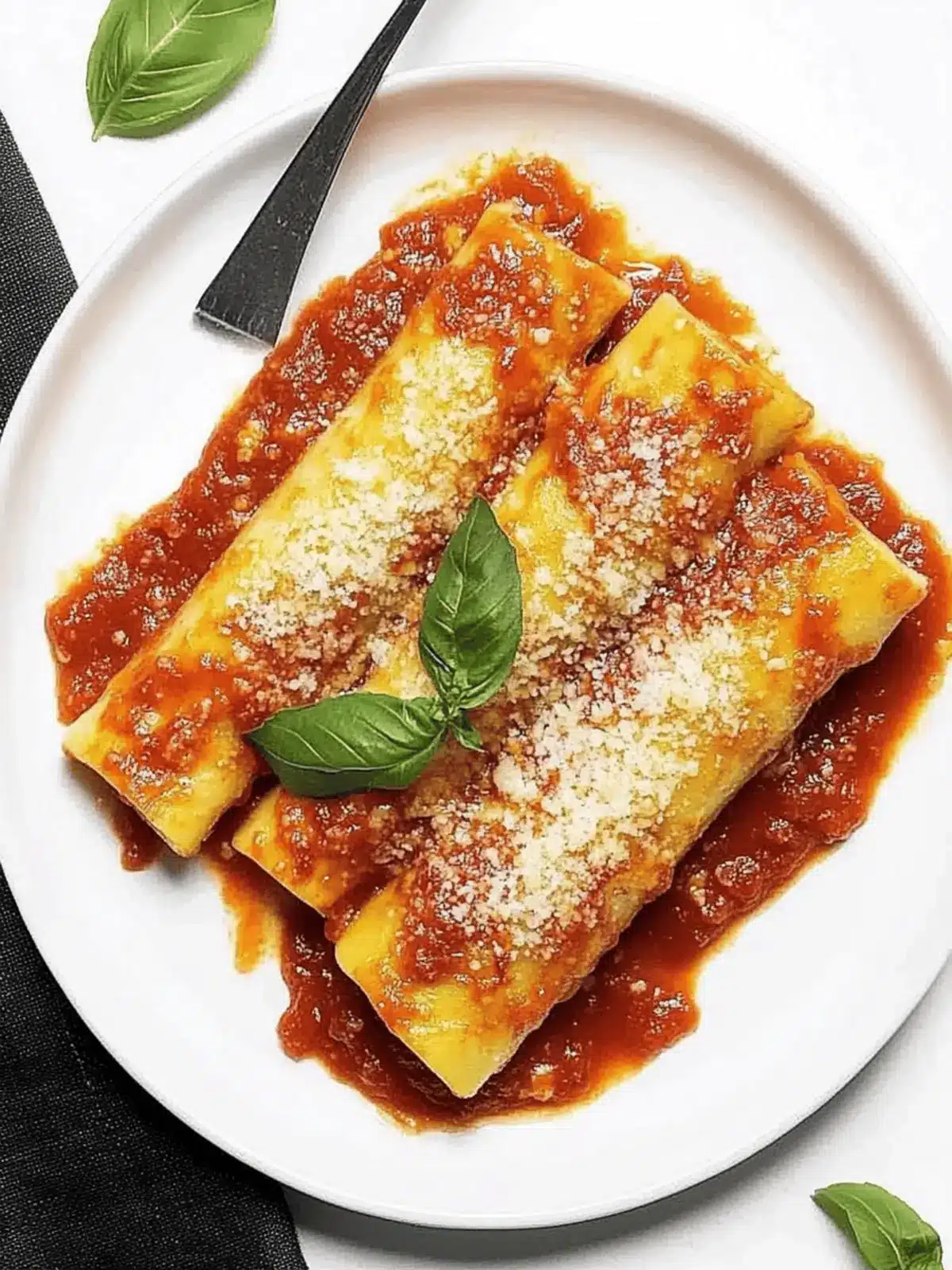 Irresistible Manicotti Shells Stuffed with Creamy Ricotta Delight 4 Manicotti Shells
