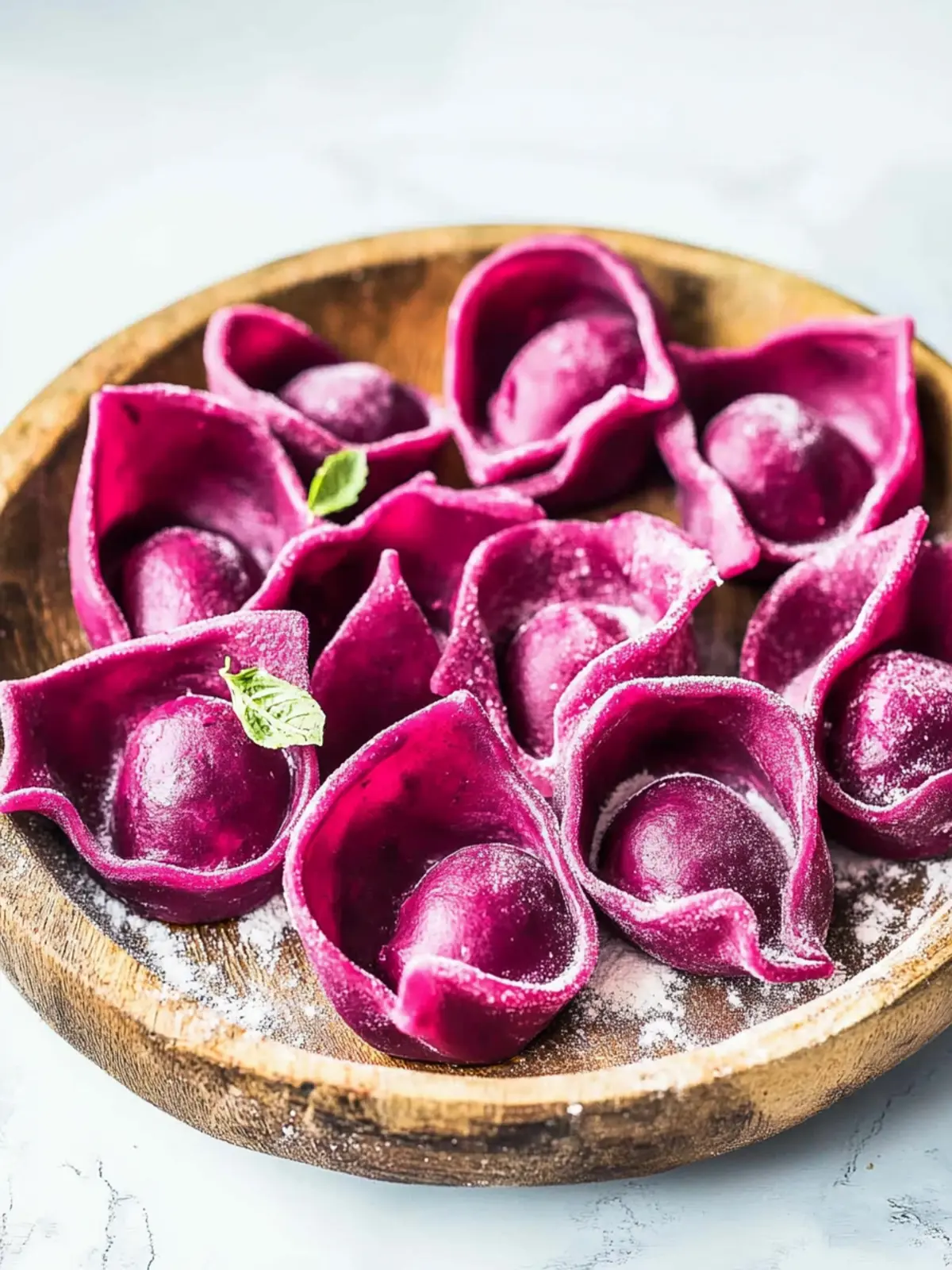 Beet Pasta from scratch