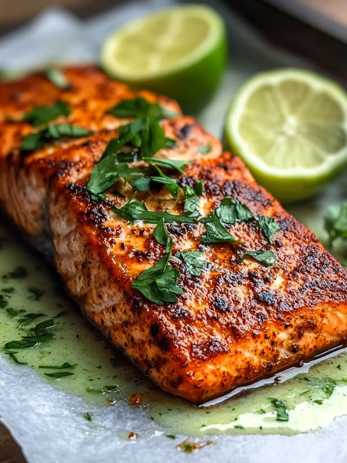 Baked Cajun Salmon