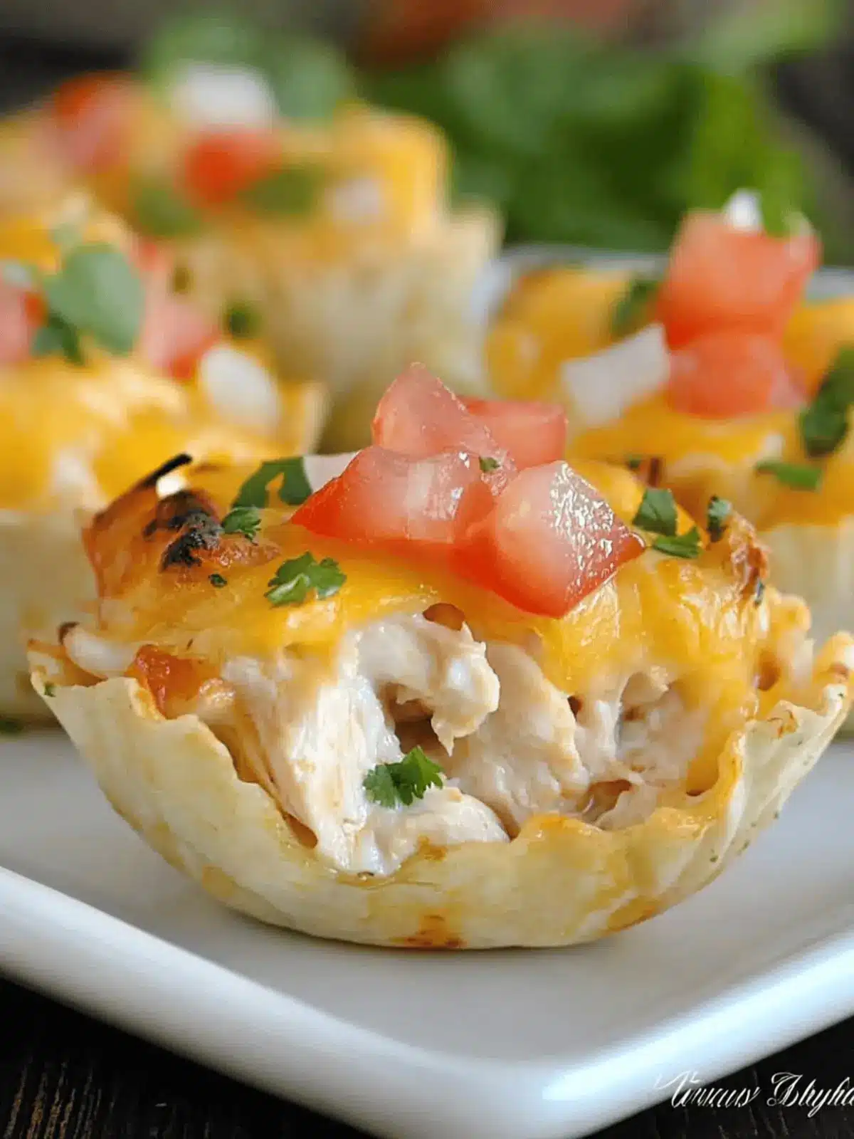 Lighter Pollo Fundido Cups for Guilt-Free Snacking Delight 2 Lighter Pollo Fundido Cups for Guilt-Free Snacking Delight