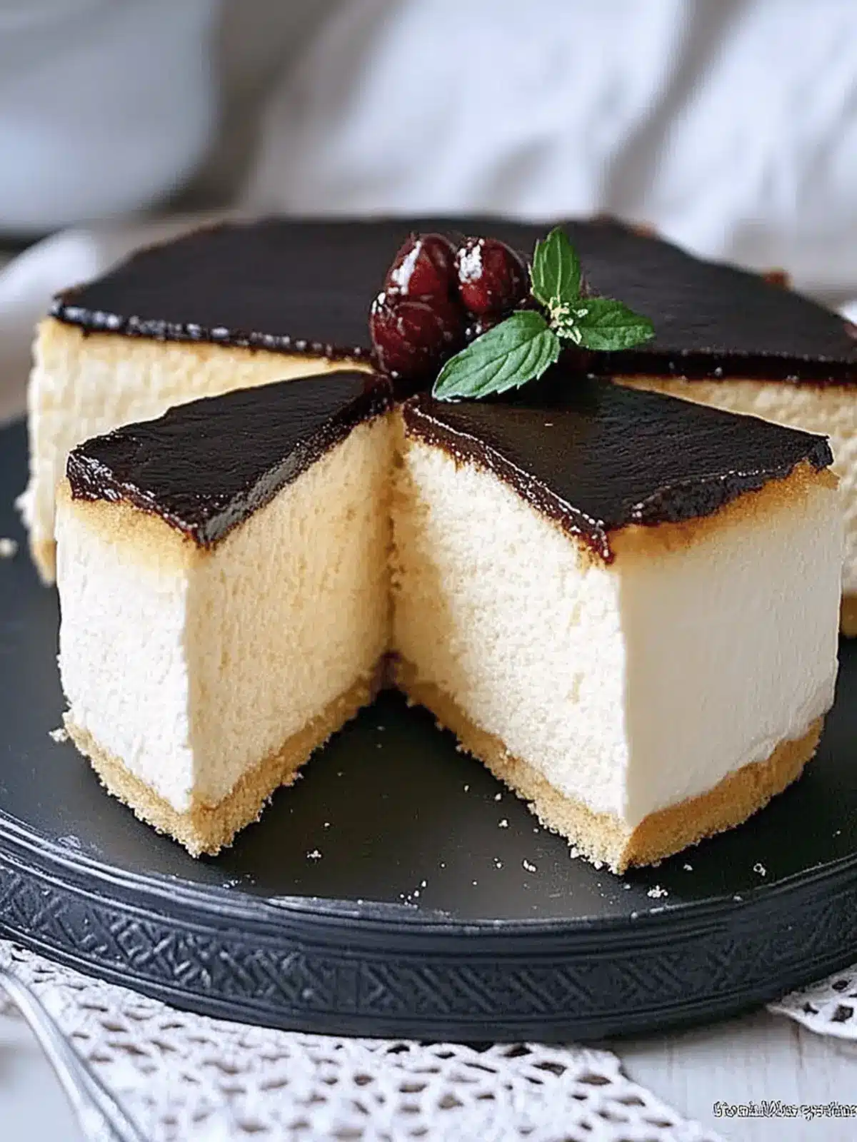 Heavenly Bird s Milk Cake with Whipped Sour Cream Mousse 2 Heavenly Bird s Milk Cake with Whipped Sour Cream Mousse