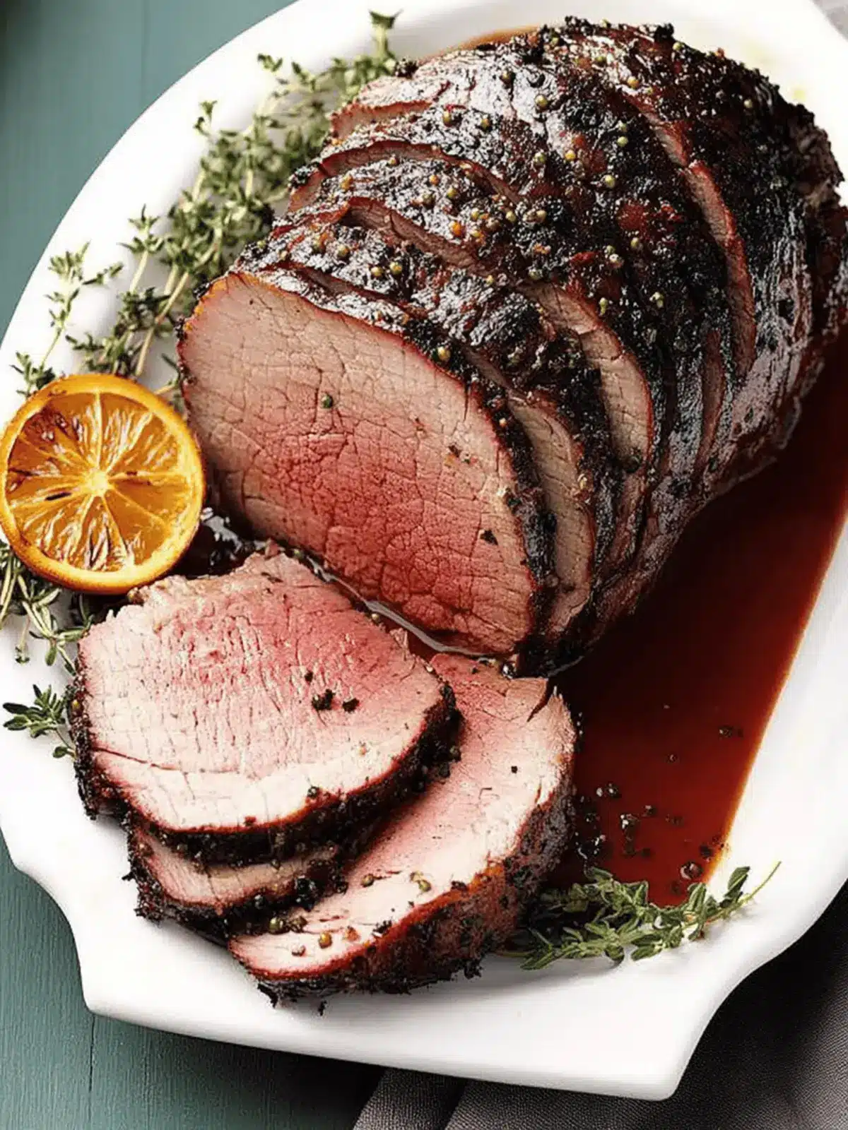 Savory Peppercorn Beef Top Loin Roast for Cozy Dinners 2 Peppercorn Beef Top Loin Roast