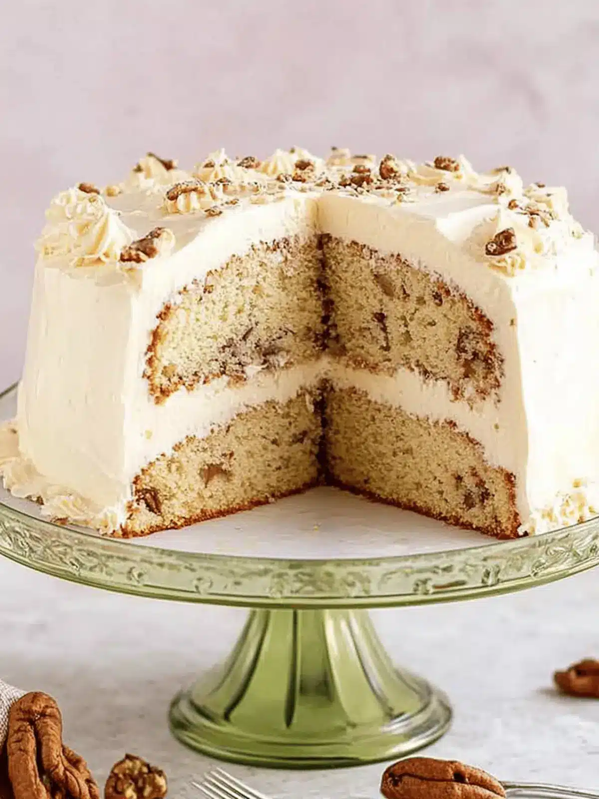 Irresistible Italian Cream Cake with Coconut & Pecans 2 Italian Cream Cake