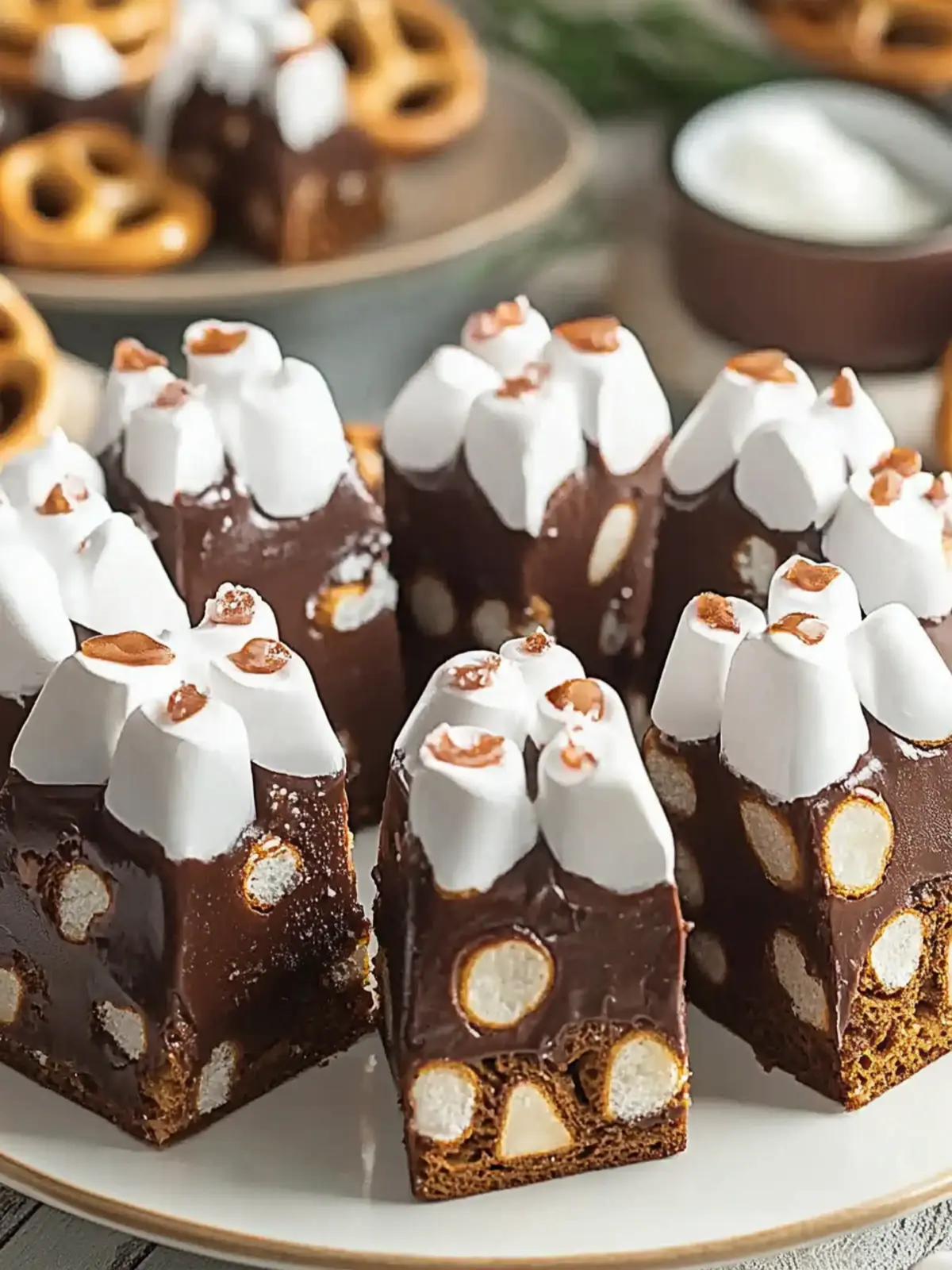 Create Irresistible Pretzel and Candy Melt Christmas Trees 3 Pretzel and Candy Melt Christmas Trees