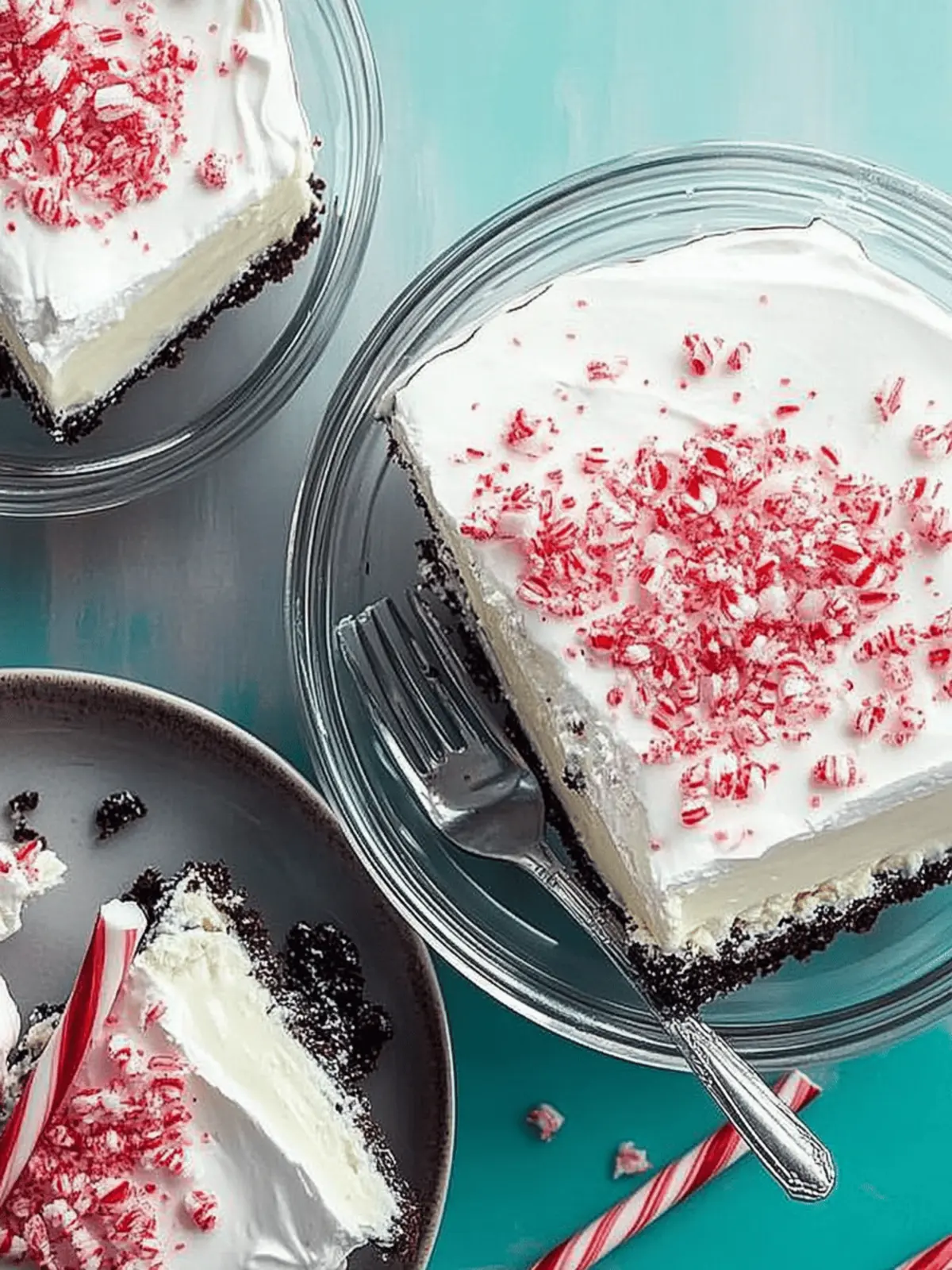 Candy Cane Dessert