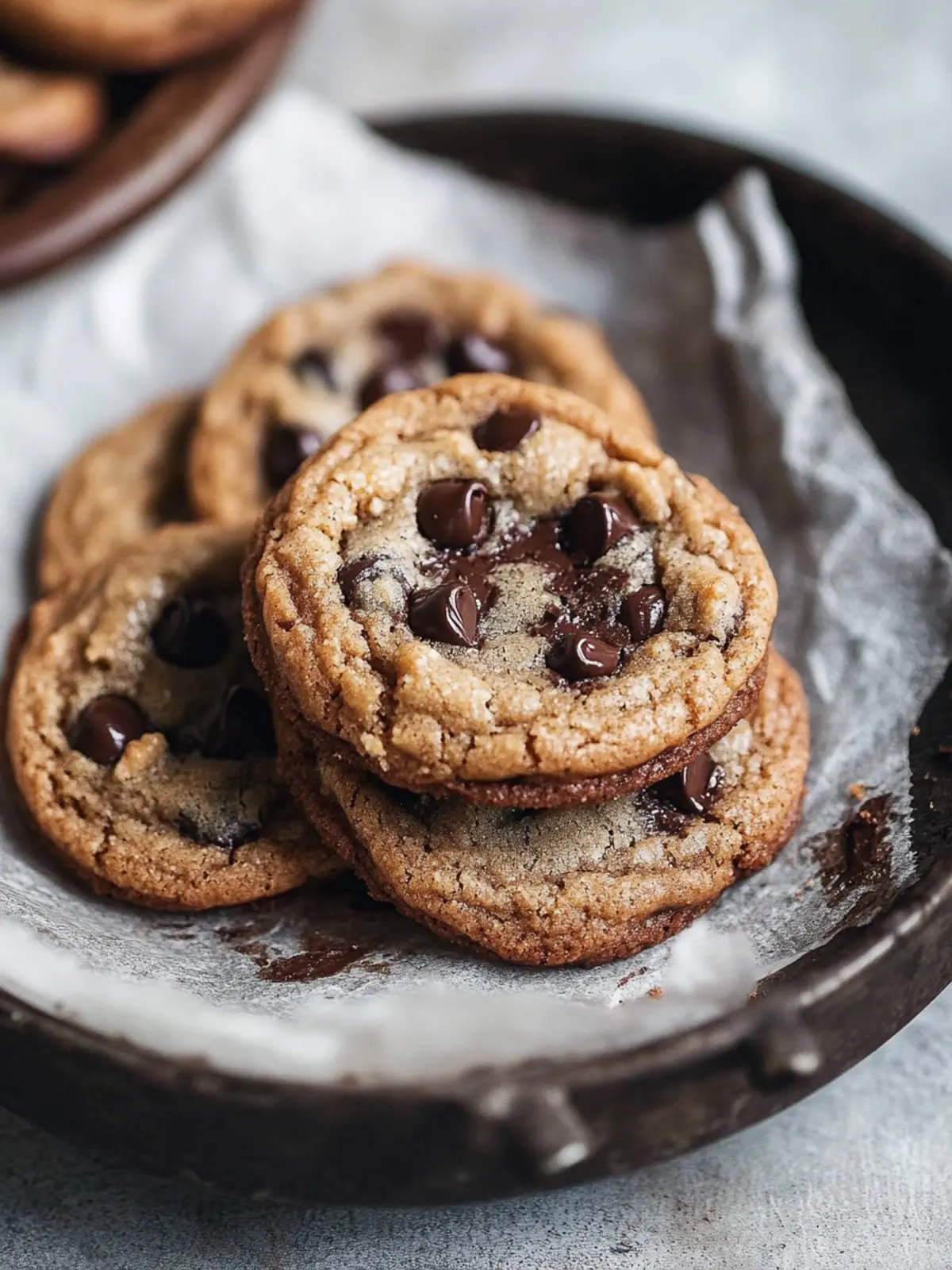 Banana Bread Chocolate Chip Cookies