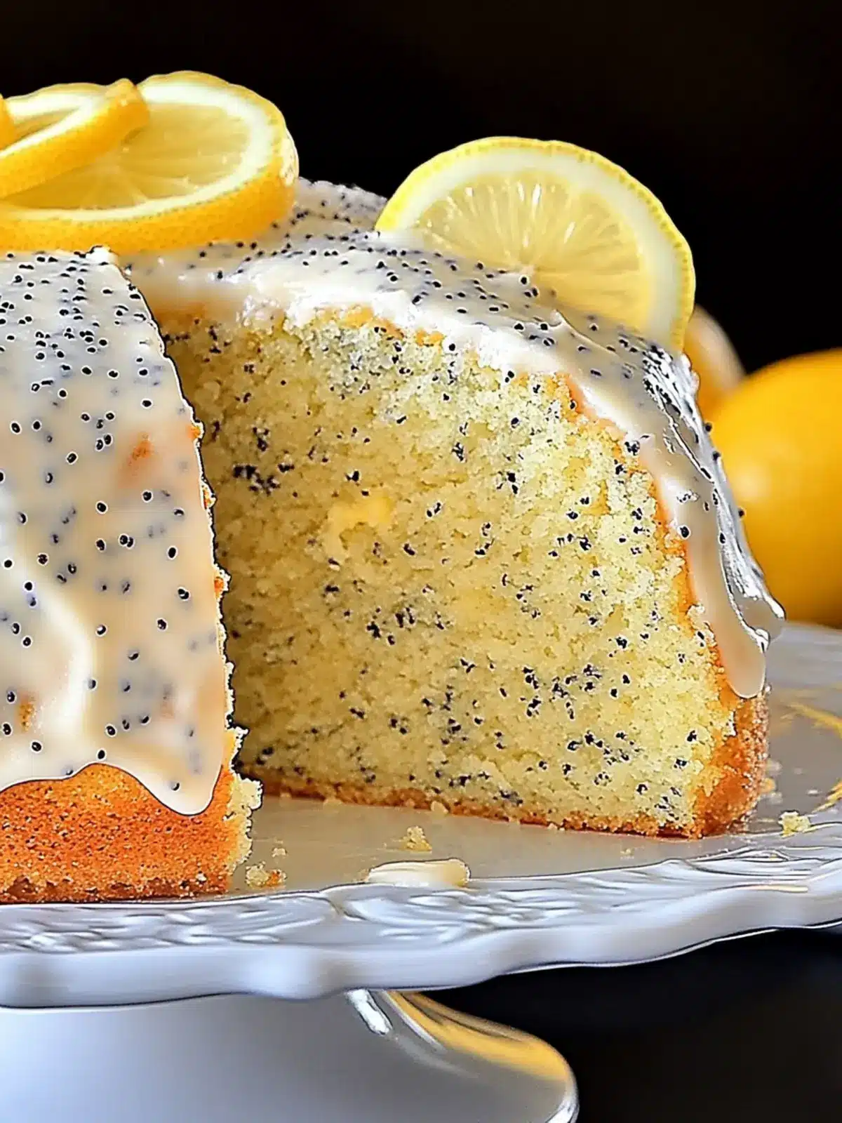 Lemon Poppy Seed Cake