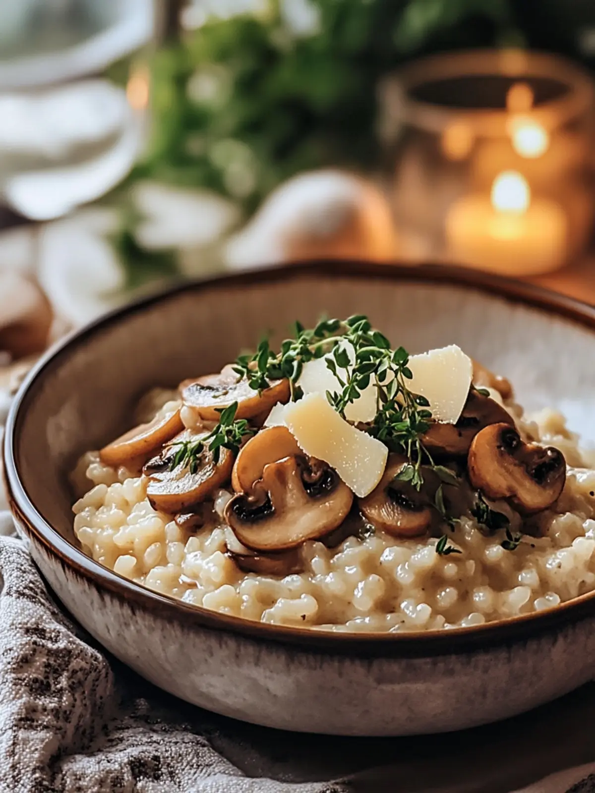 Mushroom Risotto
