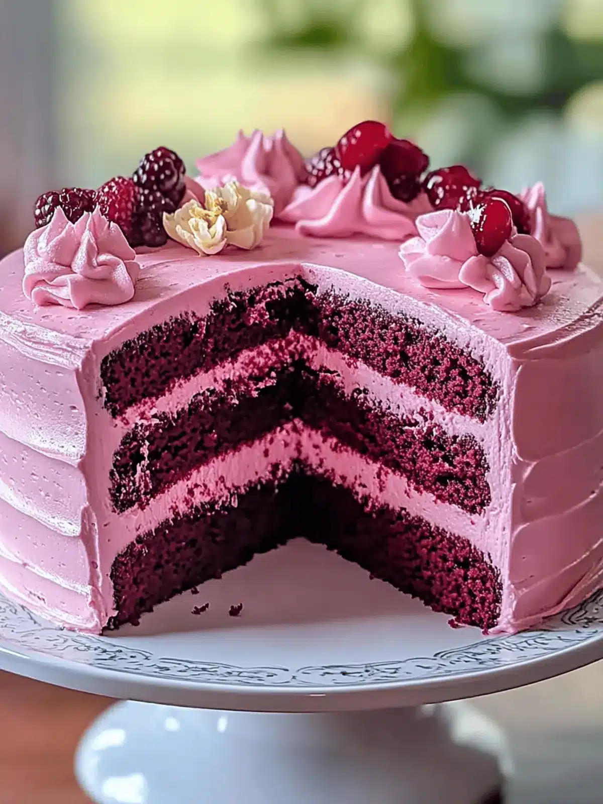 Irresistible Mother s Day Pink Velvet Cake to Celebrate Mom 2 Mother s Day Pink Velvet Cake
