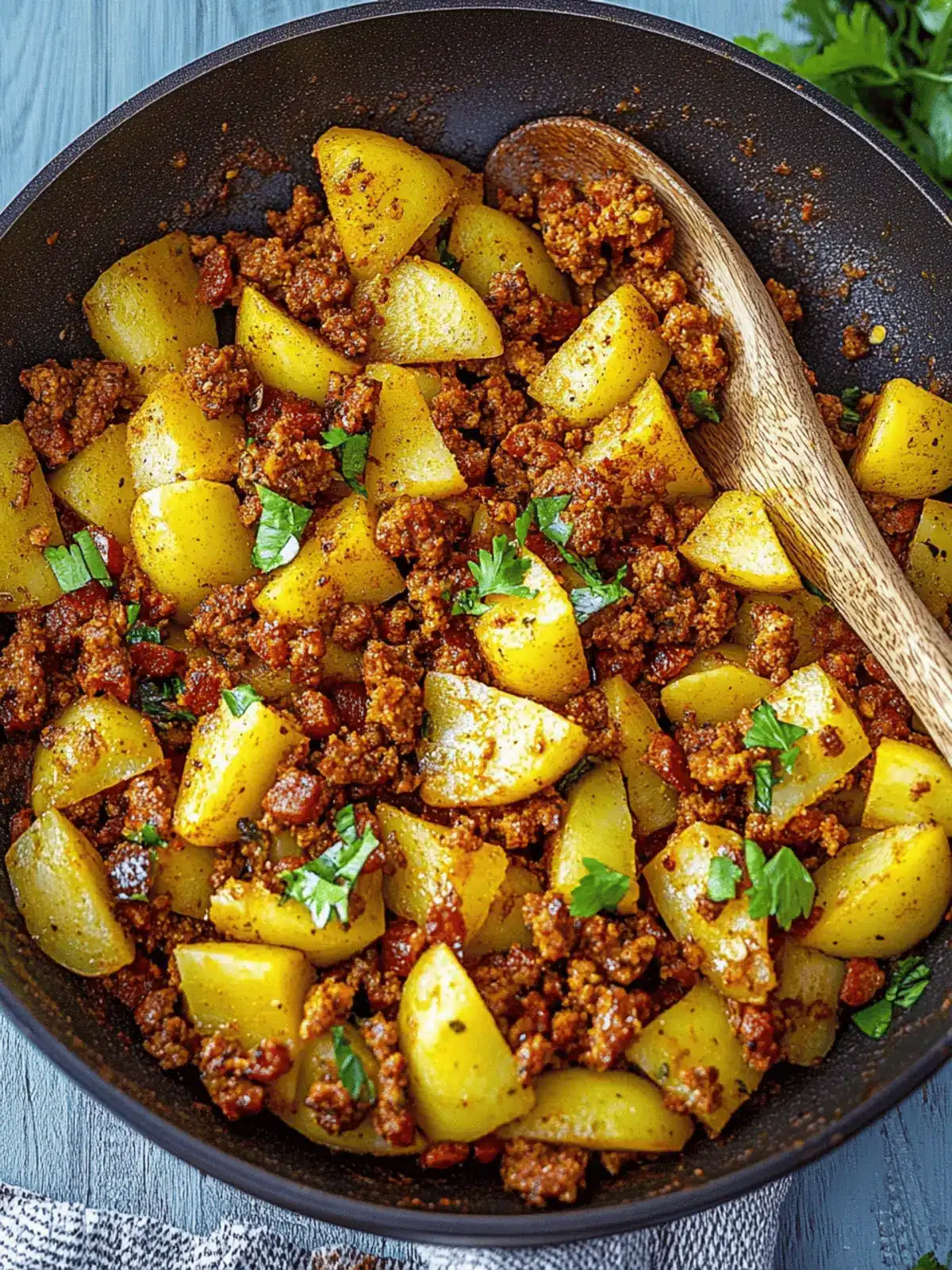 Papas con Chorizo: Quick and Zesty Mexican Comfort Food 4 Papas con Chorizo: Quick and Zesty Mexican Comfort Food