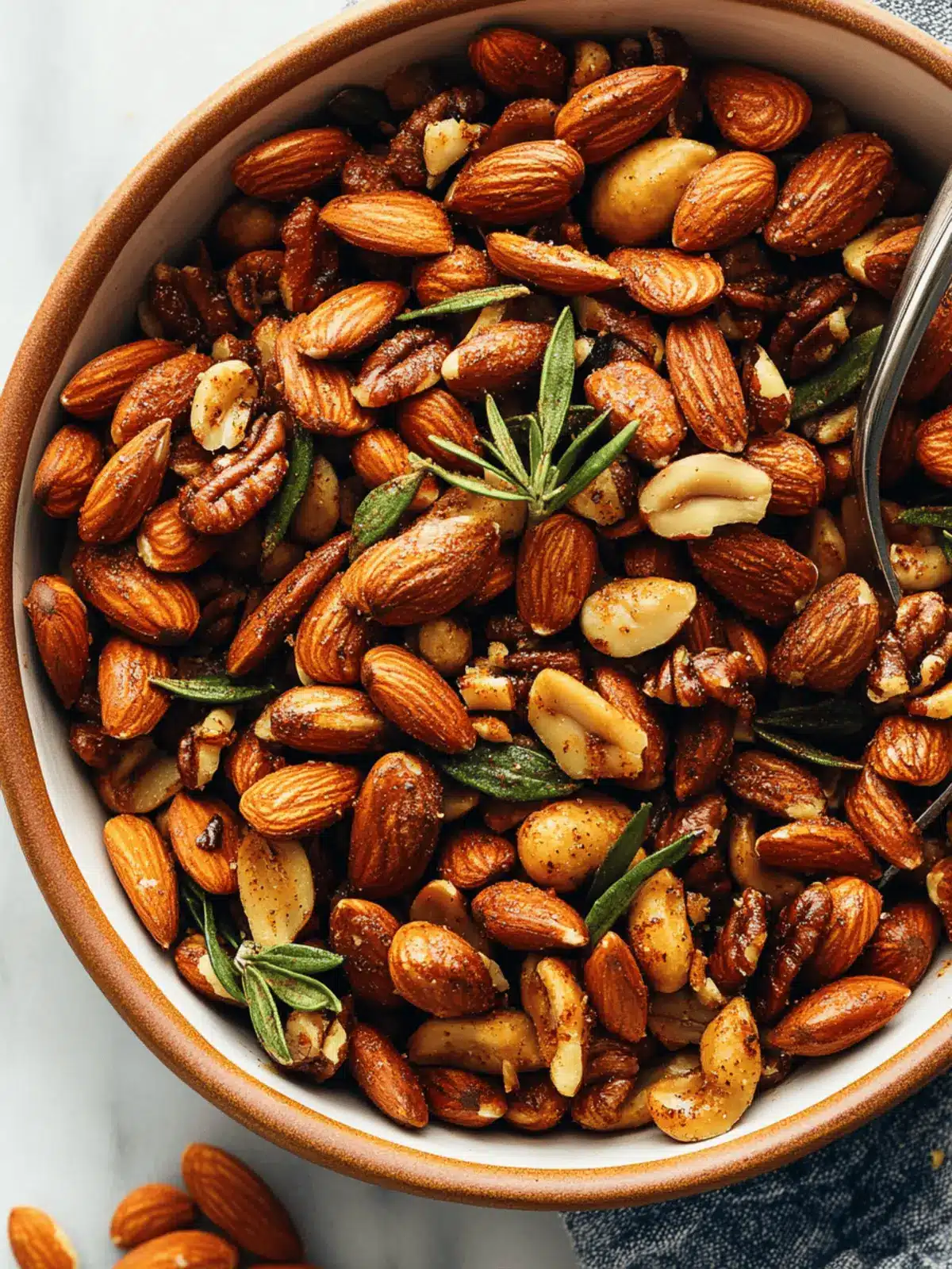 Spicy Roasted Party Nuts
