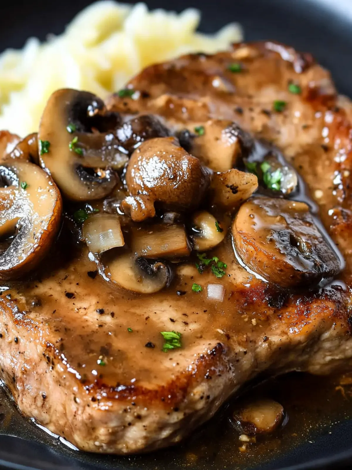 Mouthwatering Mushroom Pork Chops You ll Crave Every Week 4 Mushroom Pork Chops