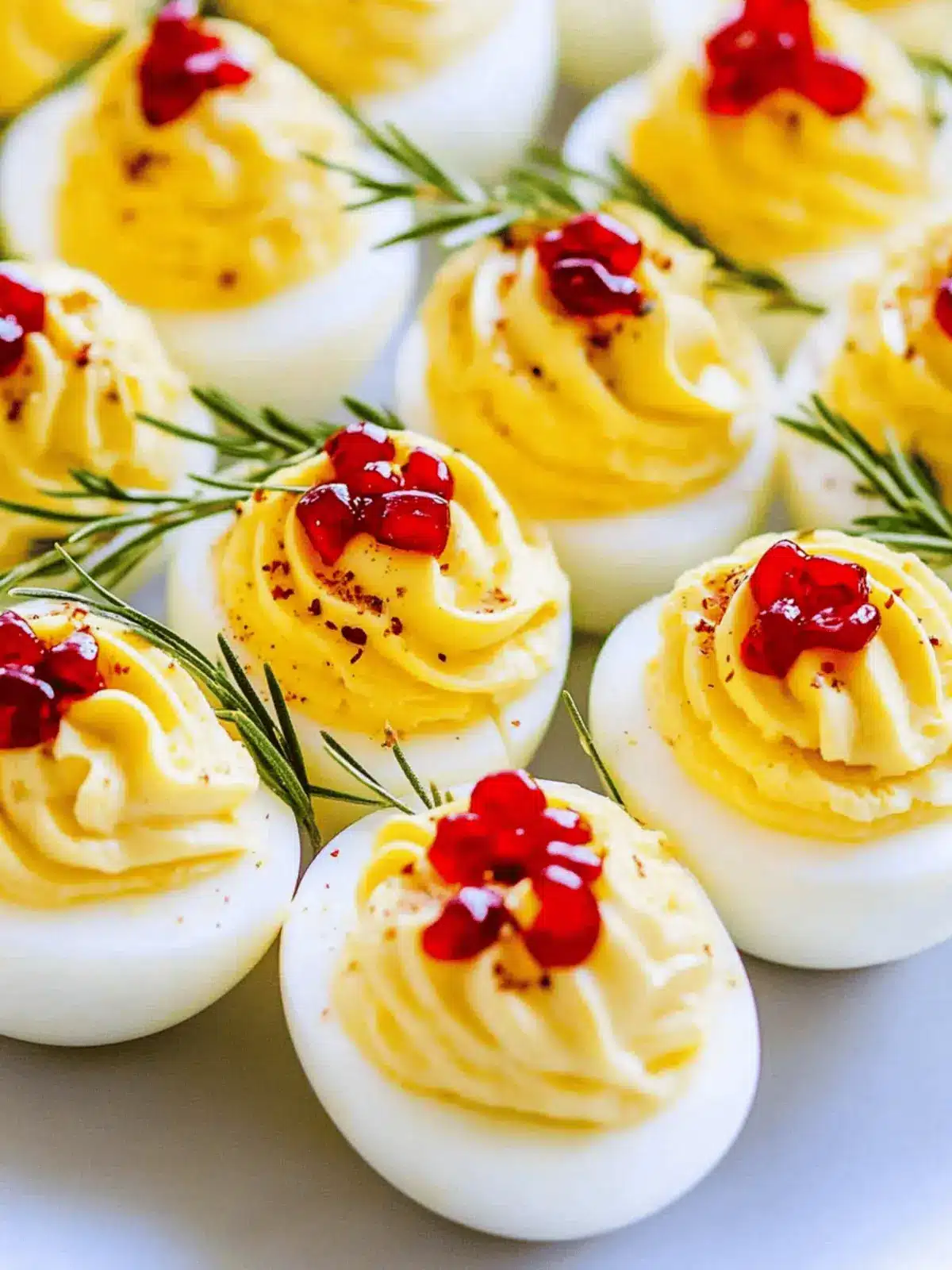 Christmas Deviled Eggs