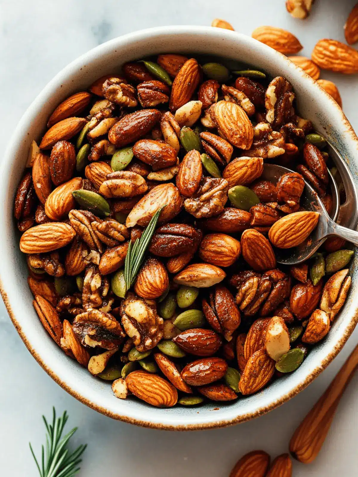 Spicy Roasted Party Nuts