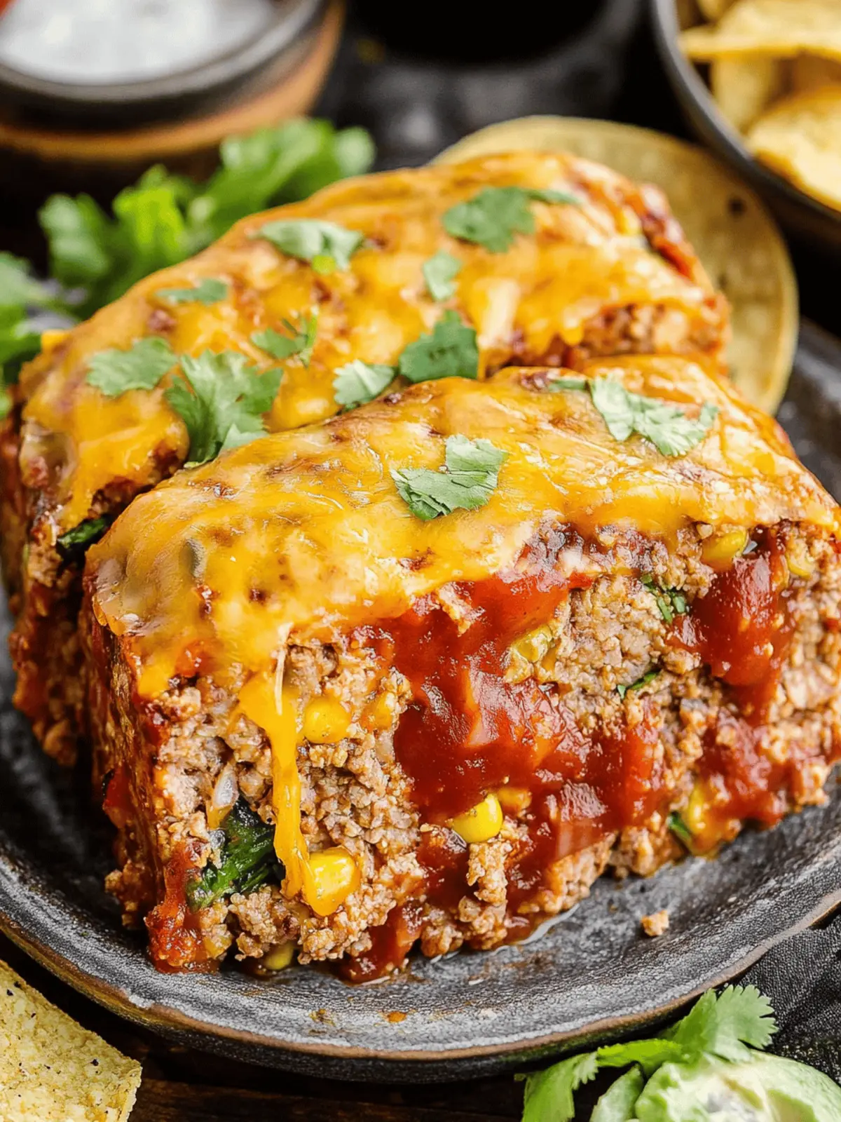 Mexican Taco Meatloaf: Irresistibly Cheesy and Flavorful 3 Mexican Taco Meatloaf
