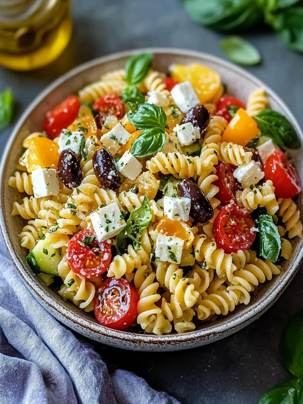Horiatiki Pasta Salad