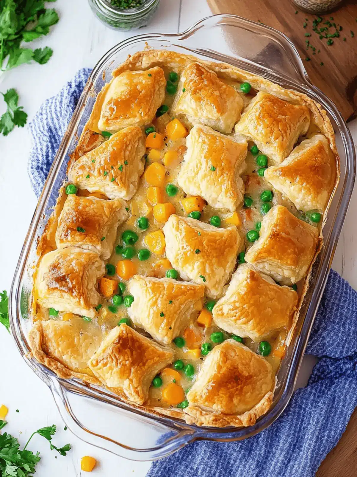 Chicken Pot Pie Bake