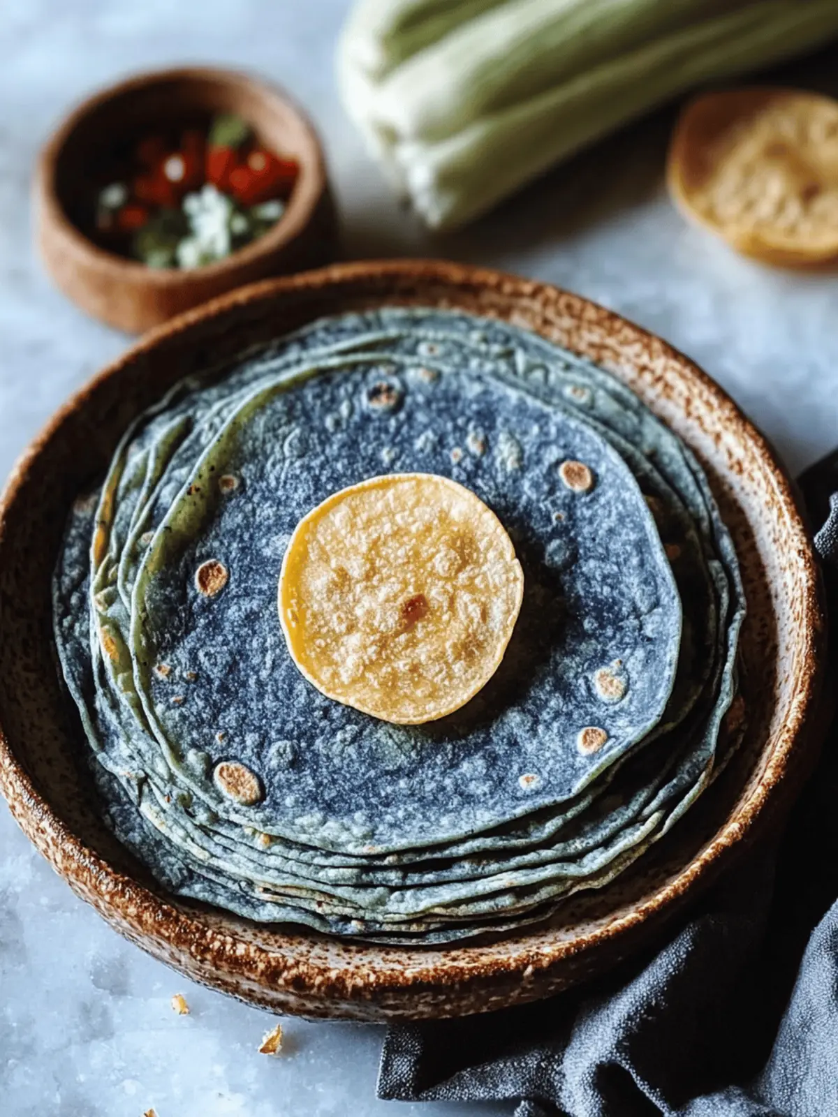 Blue Corn Tortillas