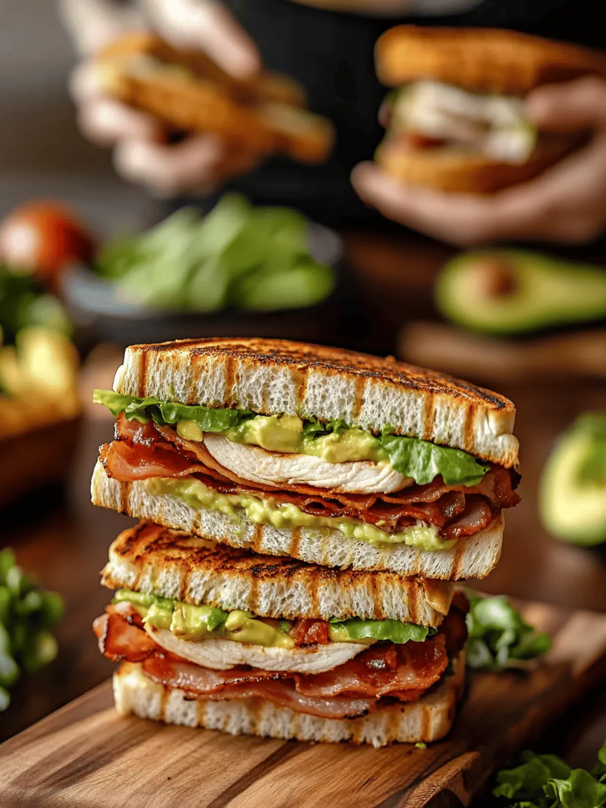 Ultimate Chicken Bacon Avocado Sandwich You ll Crave Daily