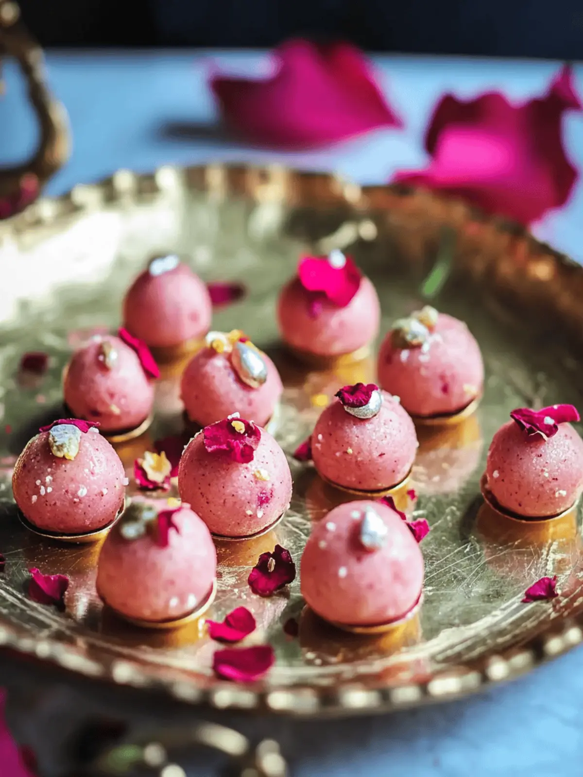 Delicious No-Cook Rose Badam Ladoo for Instant Festive Joy 4 Rose Badam Ladoo