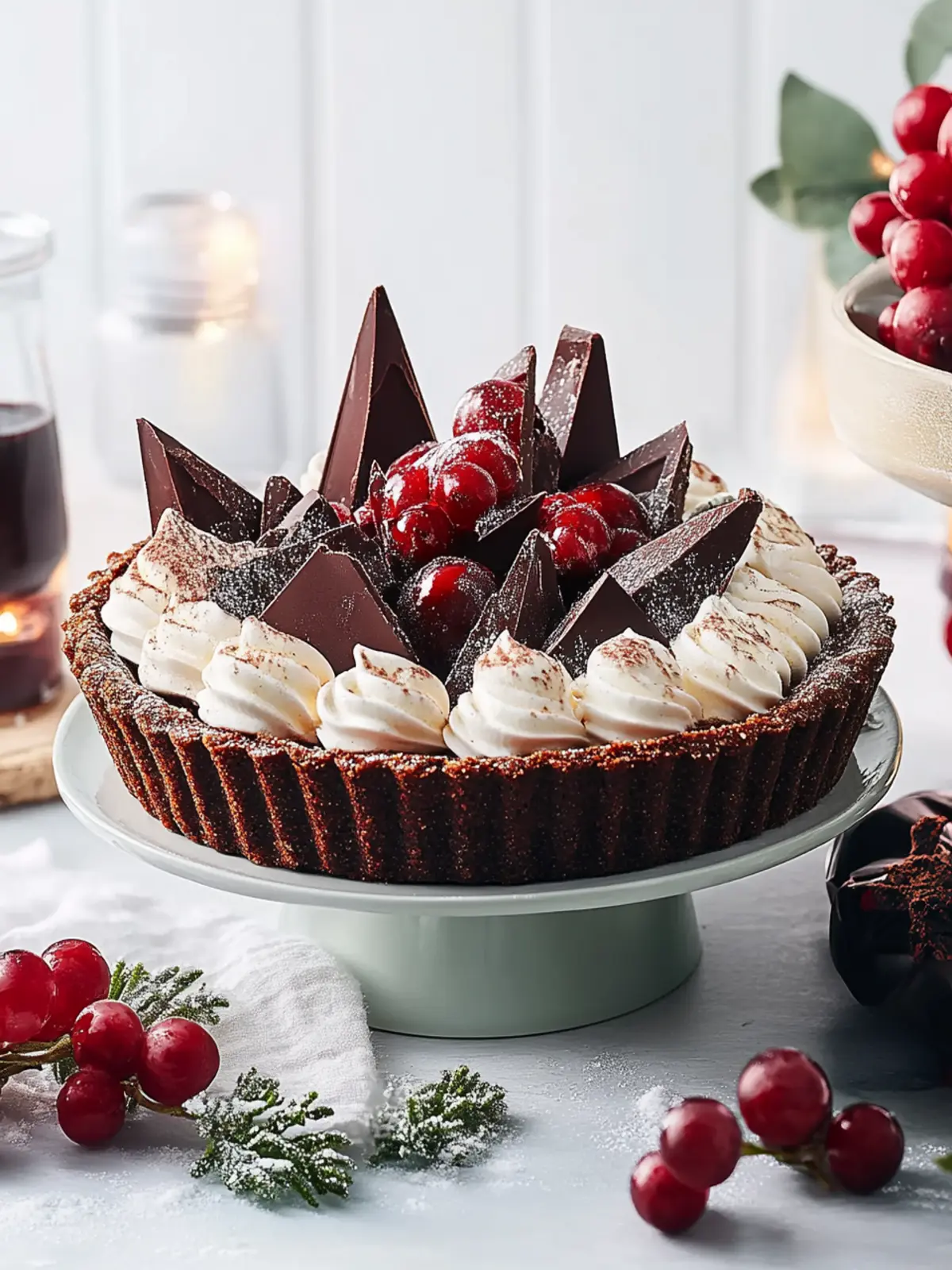 Delicious Christmas Kahl ºa and Chocolate Tart Recipe to Impress 2 Christmas Kahl ºa and Chocolate Tart