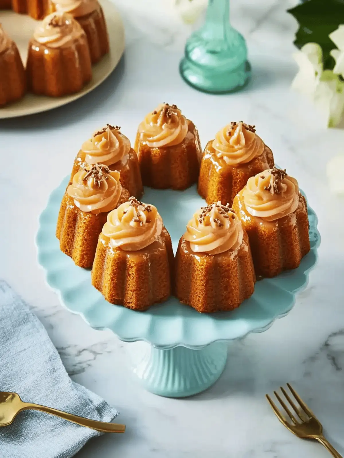 Decadent Mini Caramel Cakes That Will Steal Your Heart 4 Mini Caramel Cakes