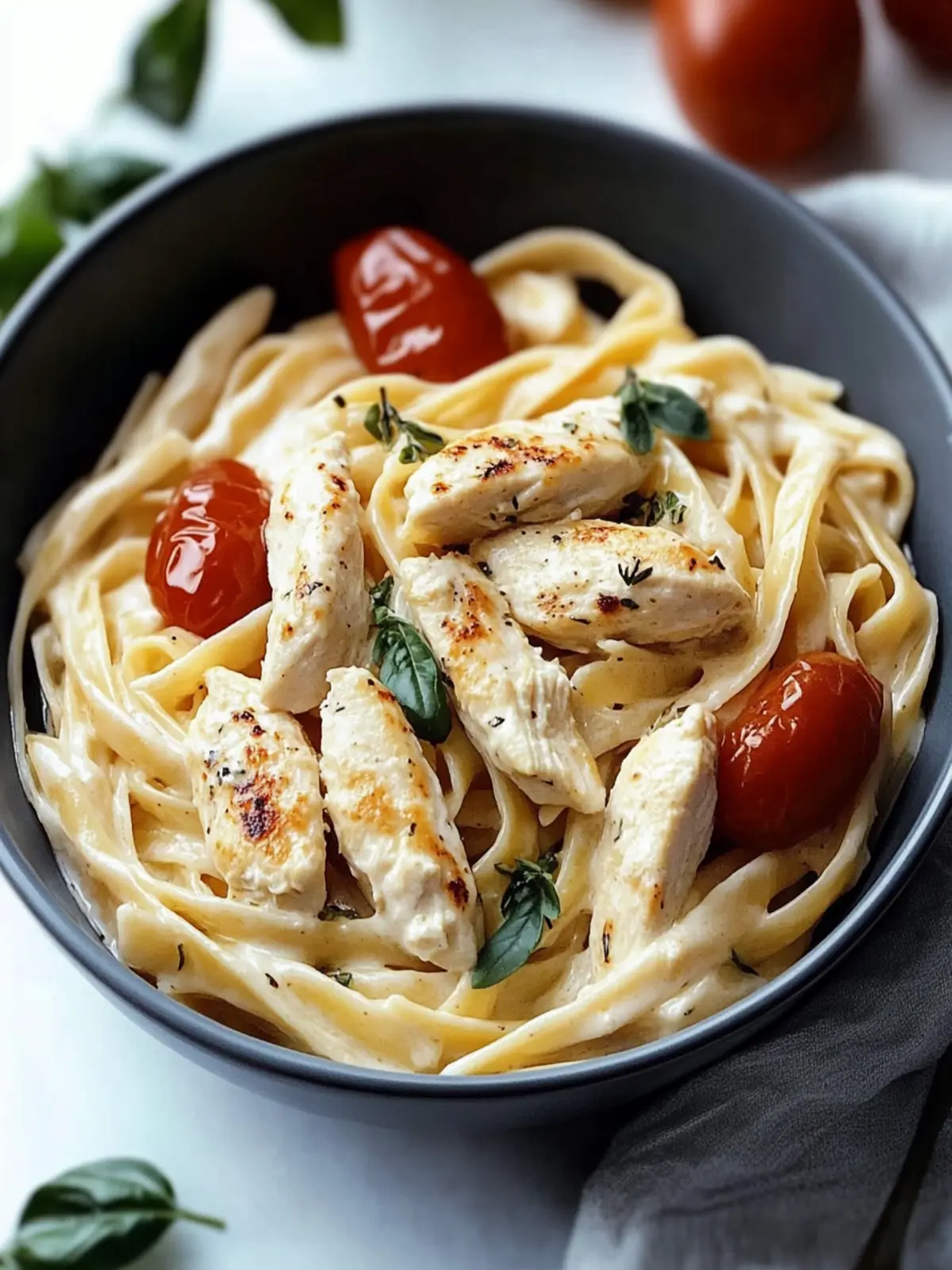 Creamy Chicken Mozzarella Pasta: Comfort in 30 Minutes 4 Chicken Mozzarella Pasta