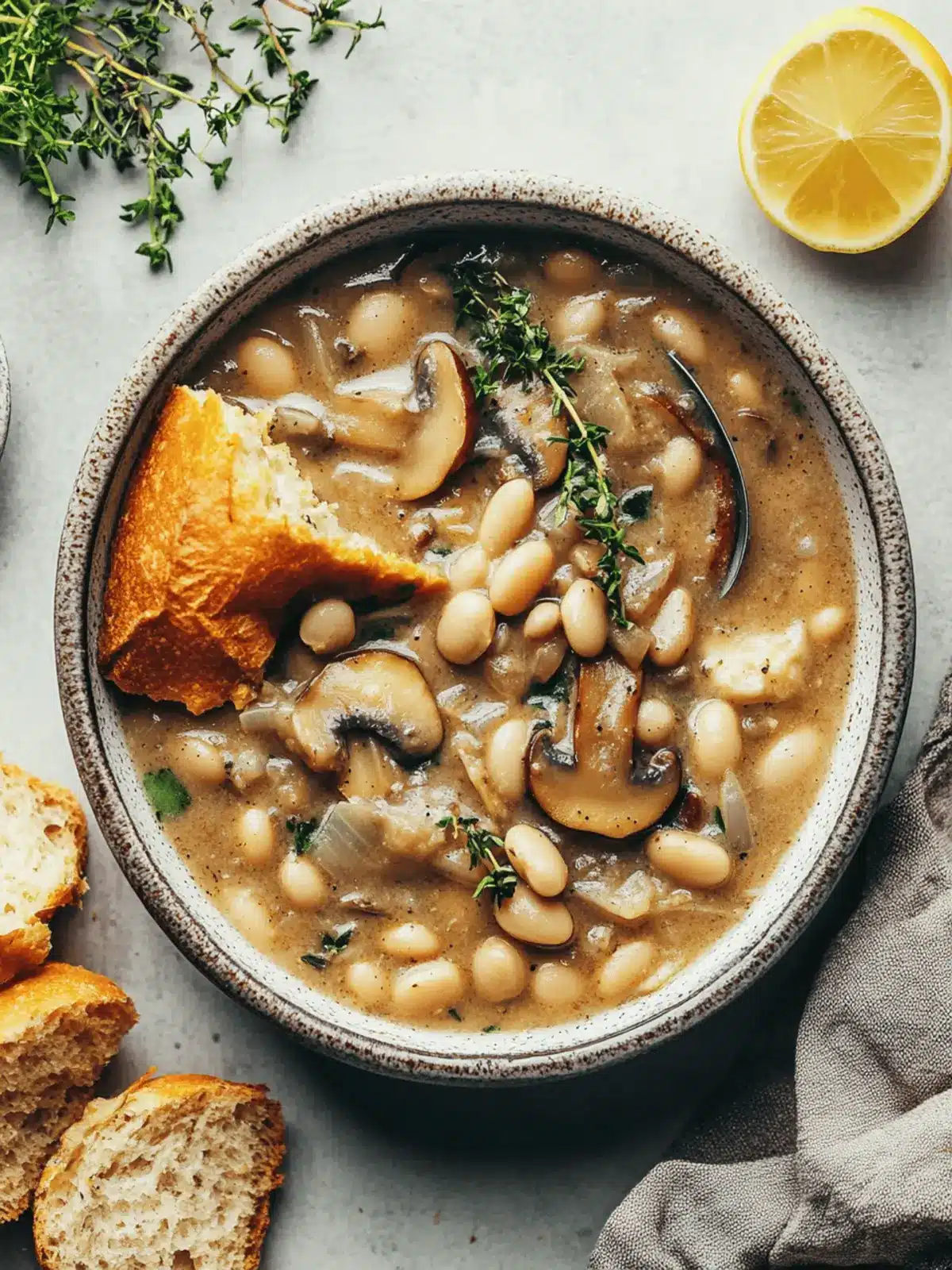 Comforting White Bean Mushroom Stew for Heartwarming Nights 3 Comforting White Bean Mushroom Stew for Heartwarming Nights