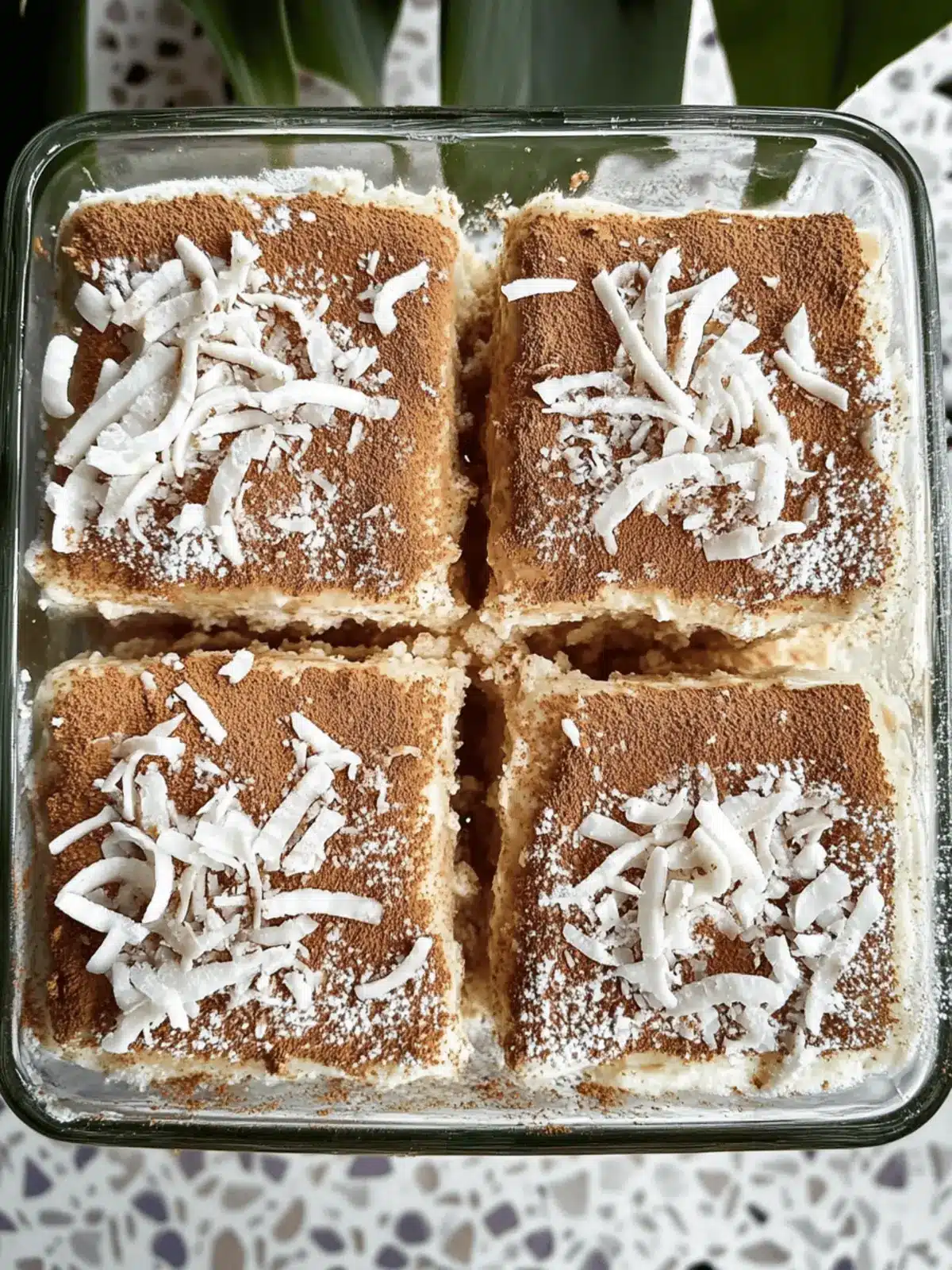 Coconut Rum Tiramisu - A Tropical Twist on Tradition 3 Coconut Rum (Coquito) Tiramisu