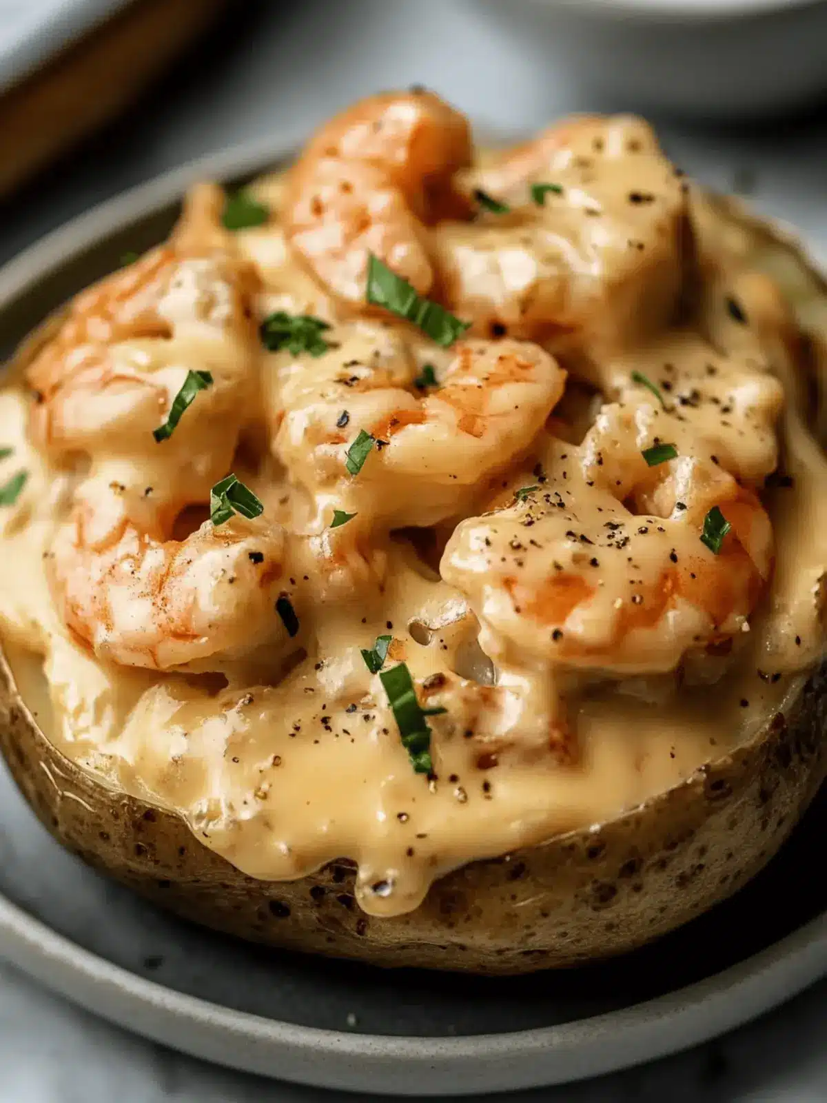 Seafood Stuffed Potatoes: Comforting Cajun Delight for Dinner 3 Seafood Stuffed Potatoes
