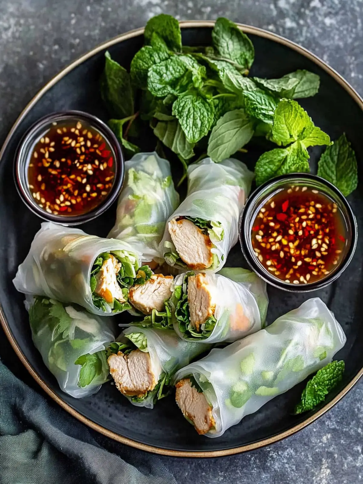 Fresh Chicken Spring Rolls: A Healthy Twist You ll Love 3 Chicken Spring Rolls