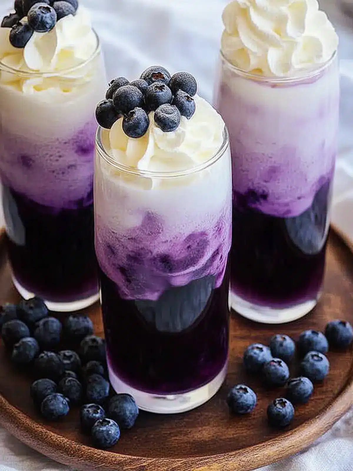 Blueberry Italian Cream Soda