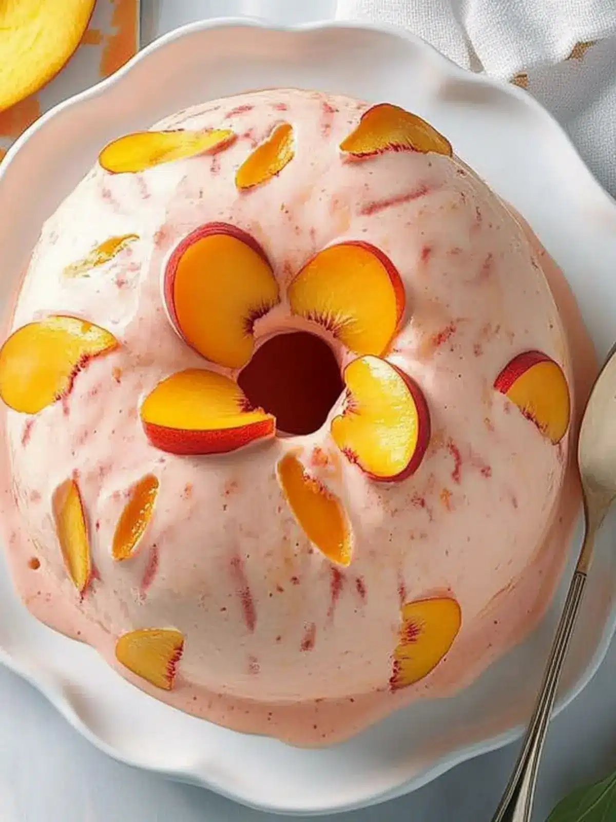 Peach Bavarian